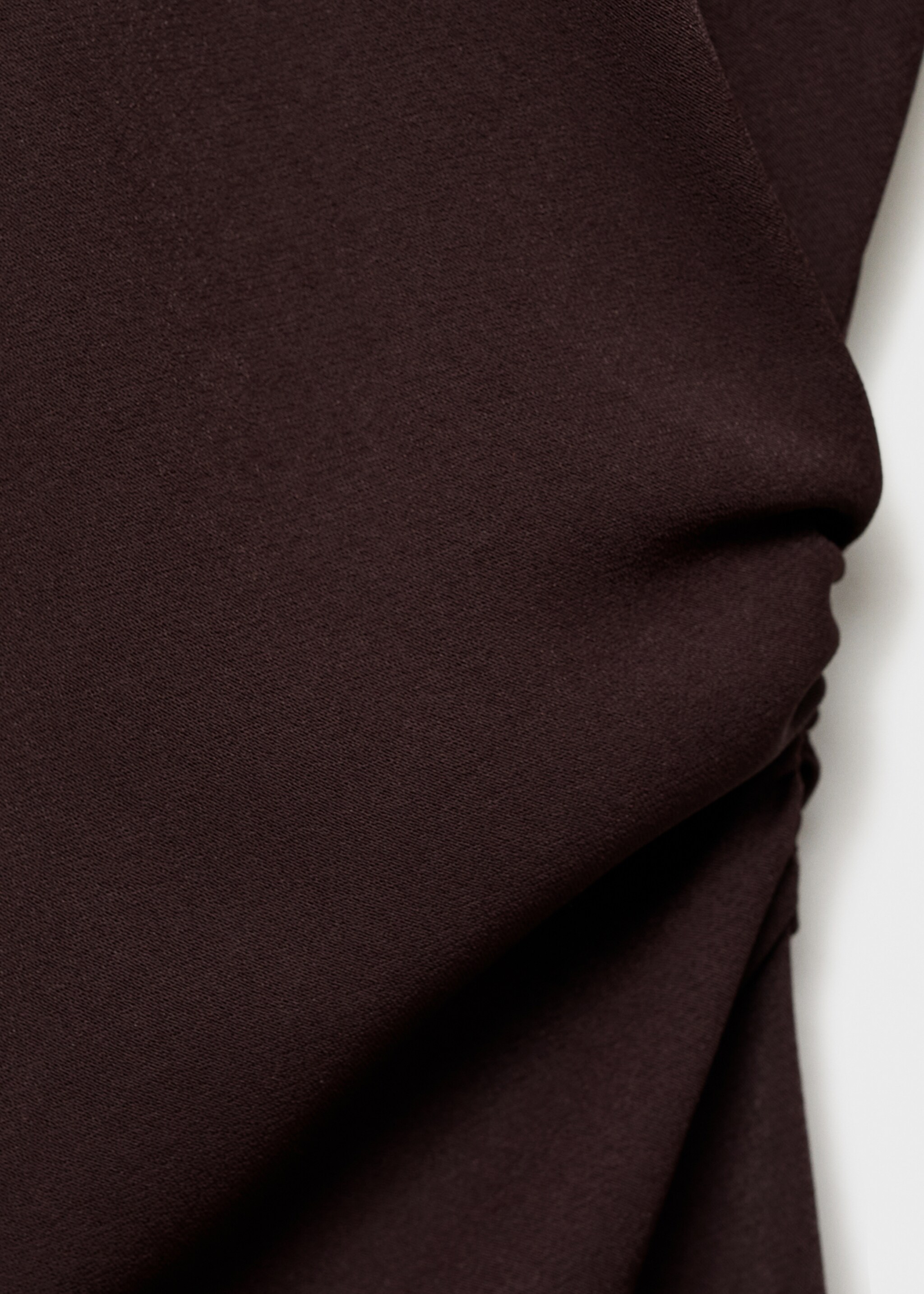 Midi-dress with draped waist - Details of the article 8