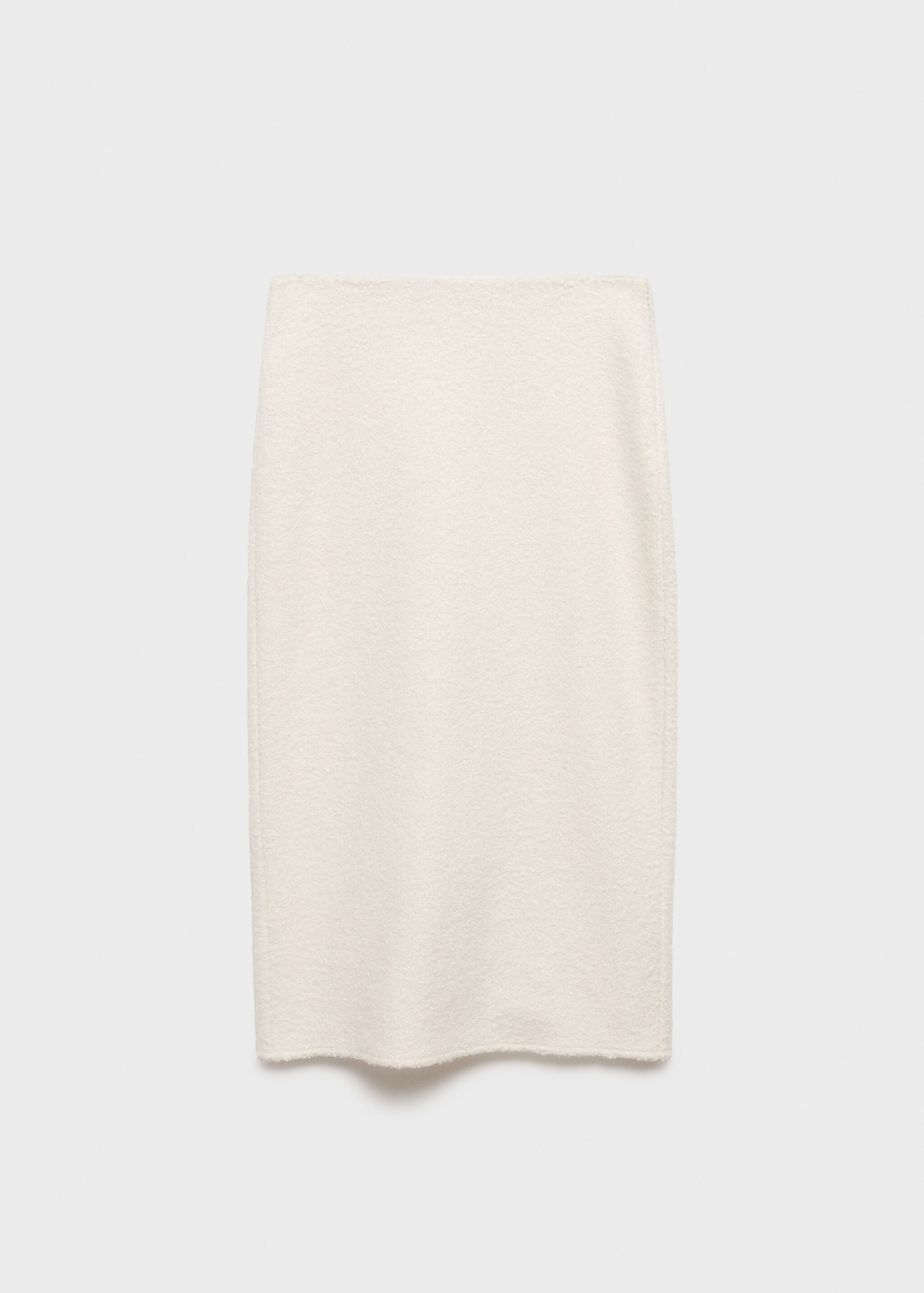 Falda midi bouclé - Artículo sin modelo