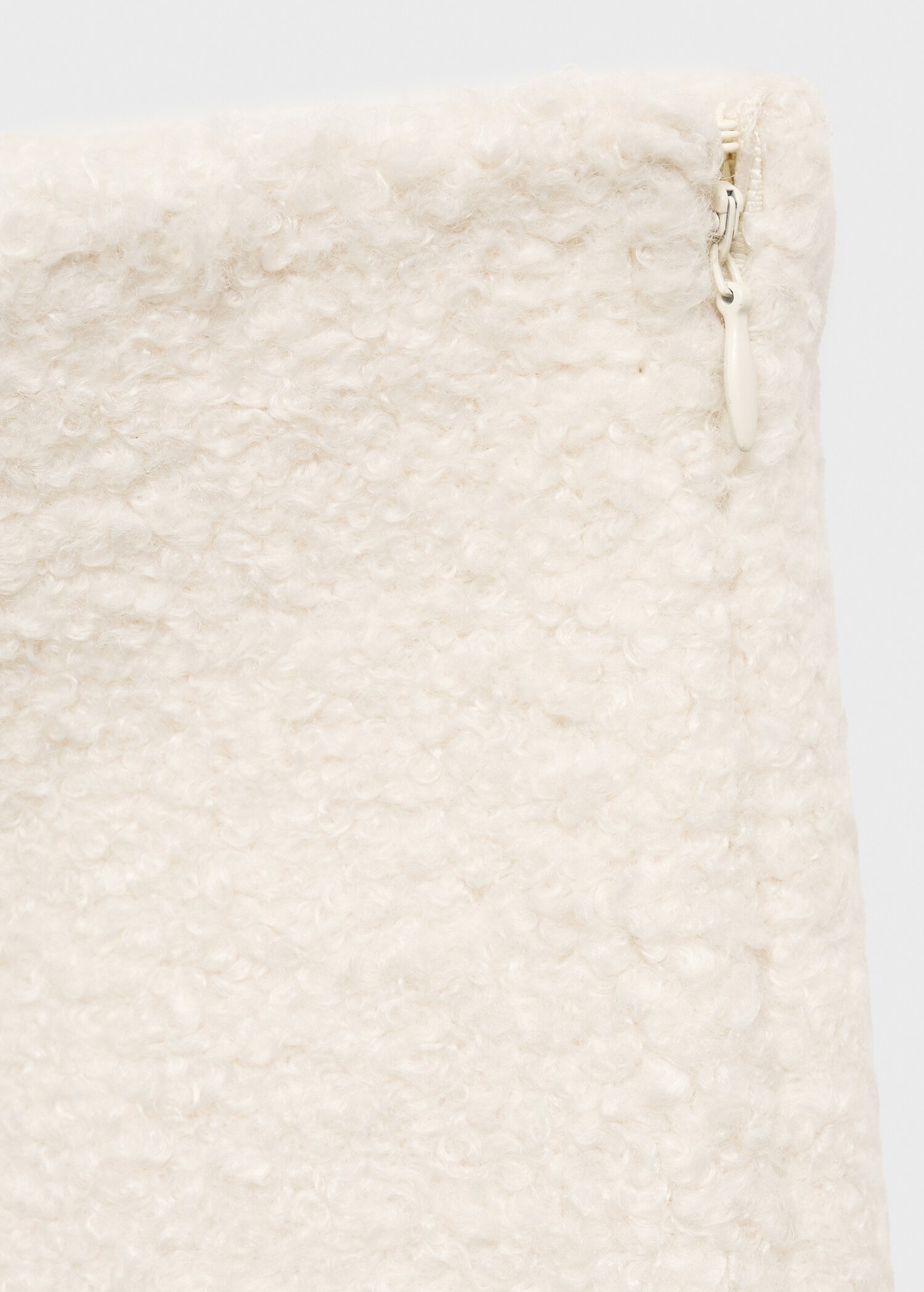 Falda midi bouclé - Detalle del artículo 0