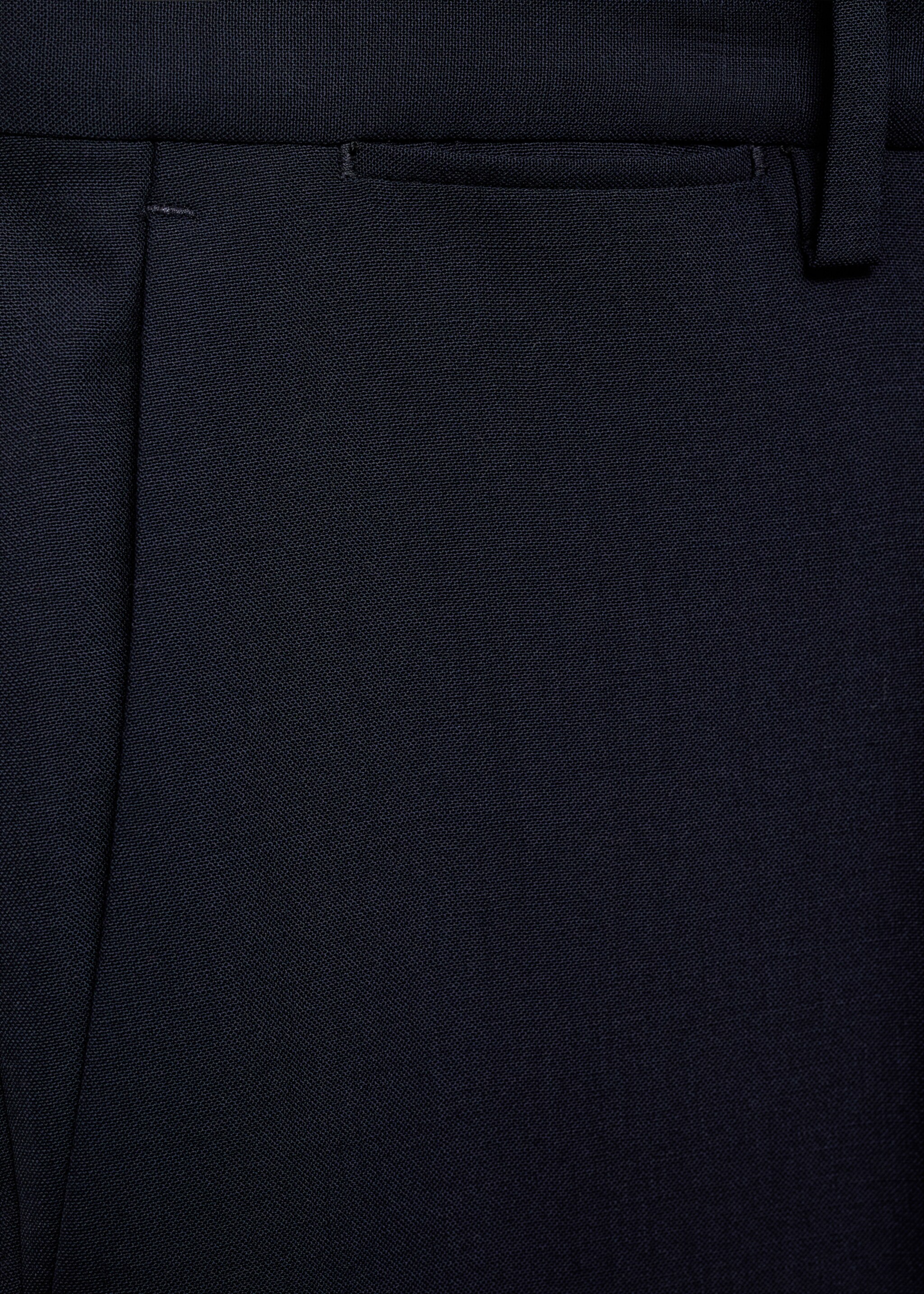 Turin 100% wool suit trousers - Details of the article 0