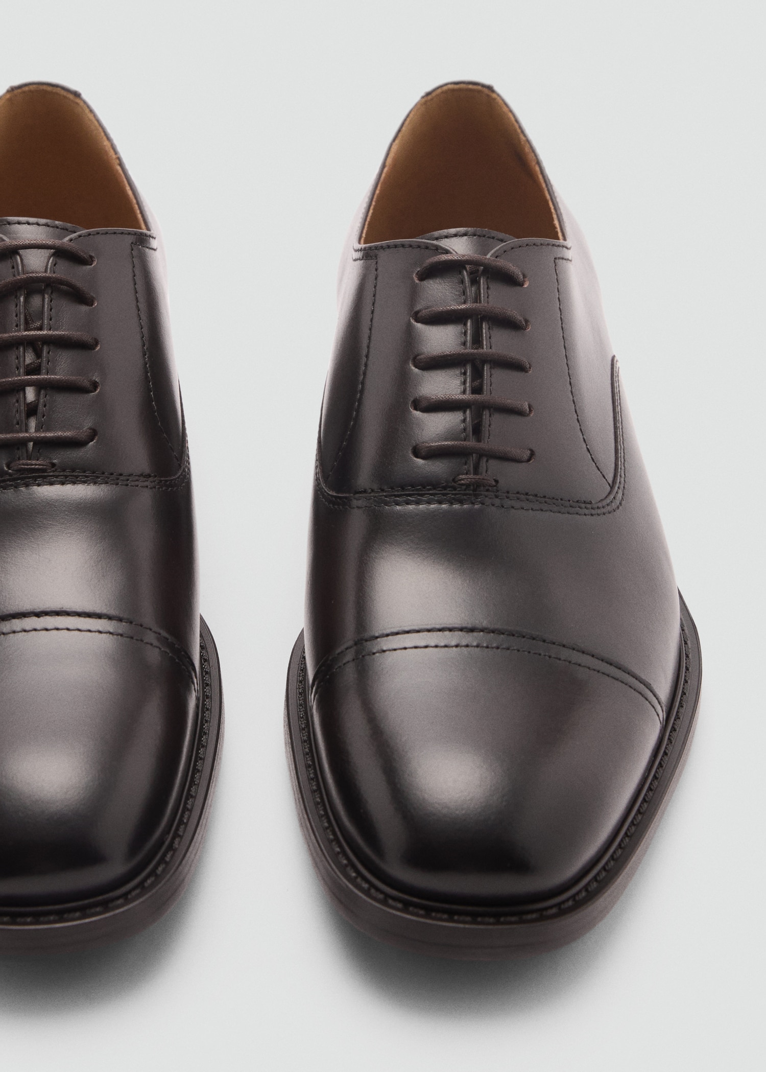 Zapato estilo Oxford piel