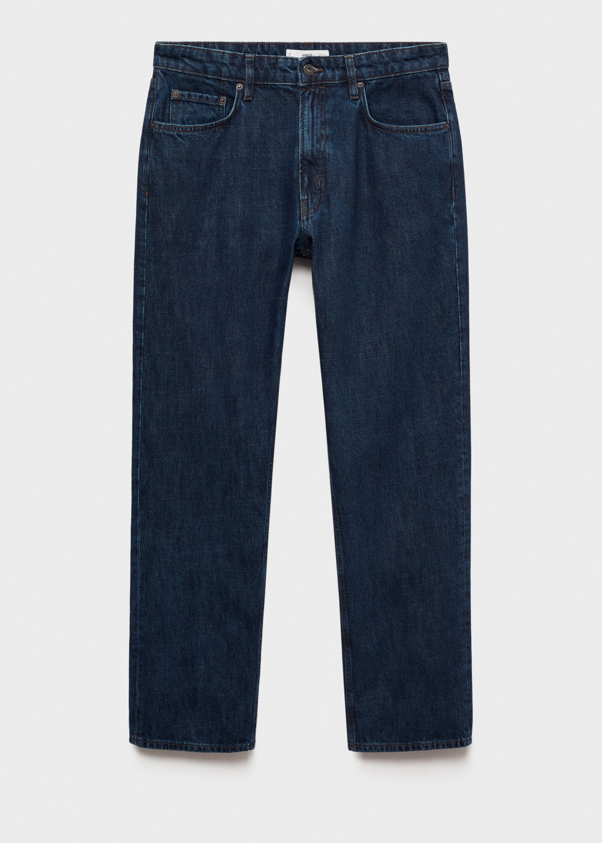 Straight Fit-Jeans Moby mit dunkler Waschung - Artikel ohne Model