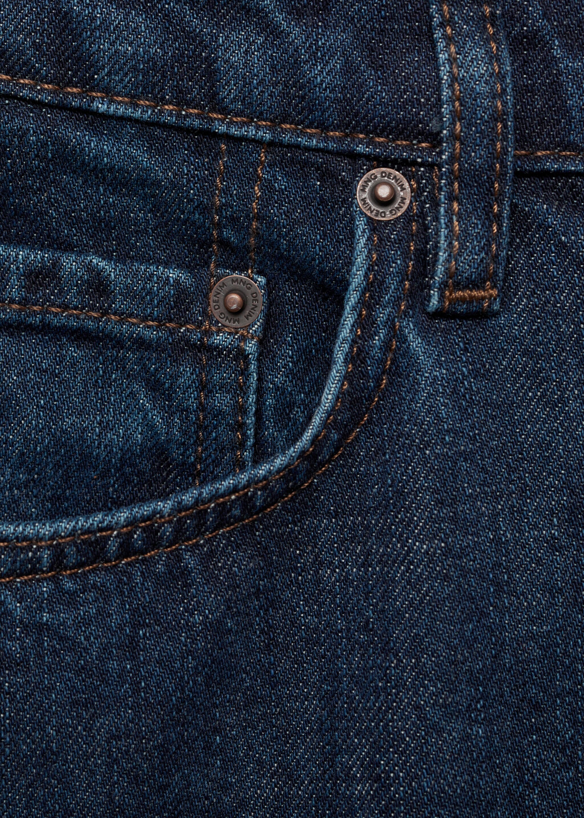 Straight Fit-Jeans Moby mit dunkler Waschung - Detail des Artikels 0