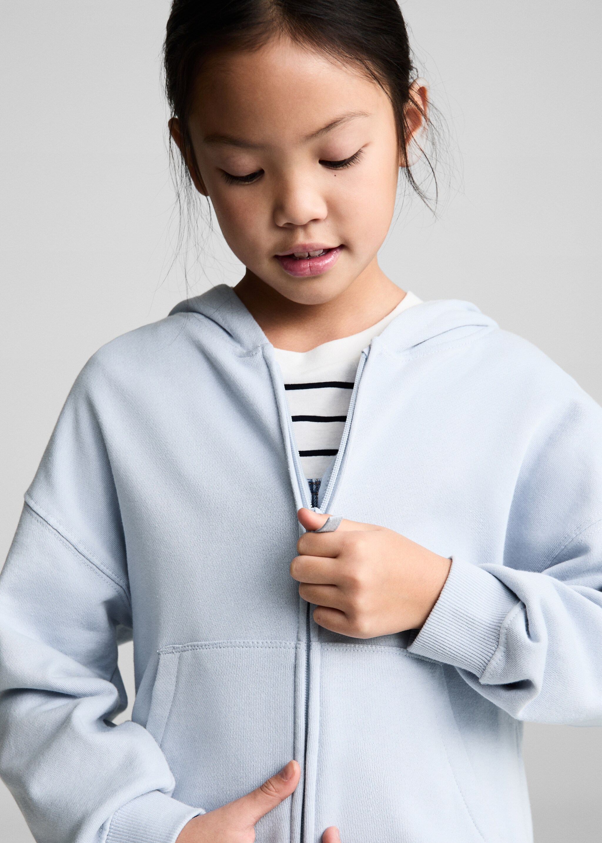 Sudadera abierta capucha - Detalle del artículo 4