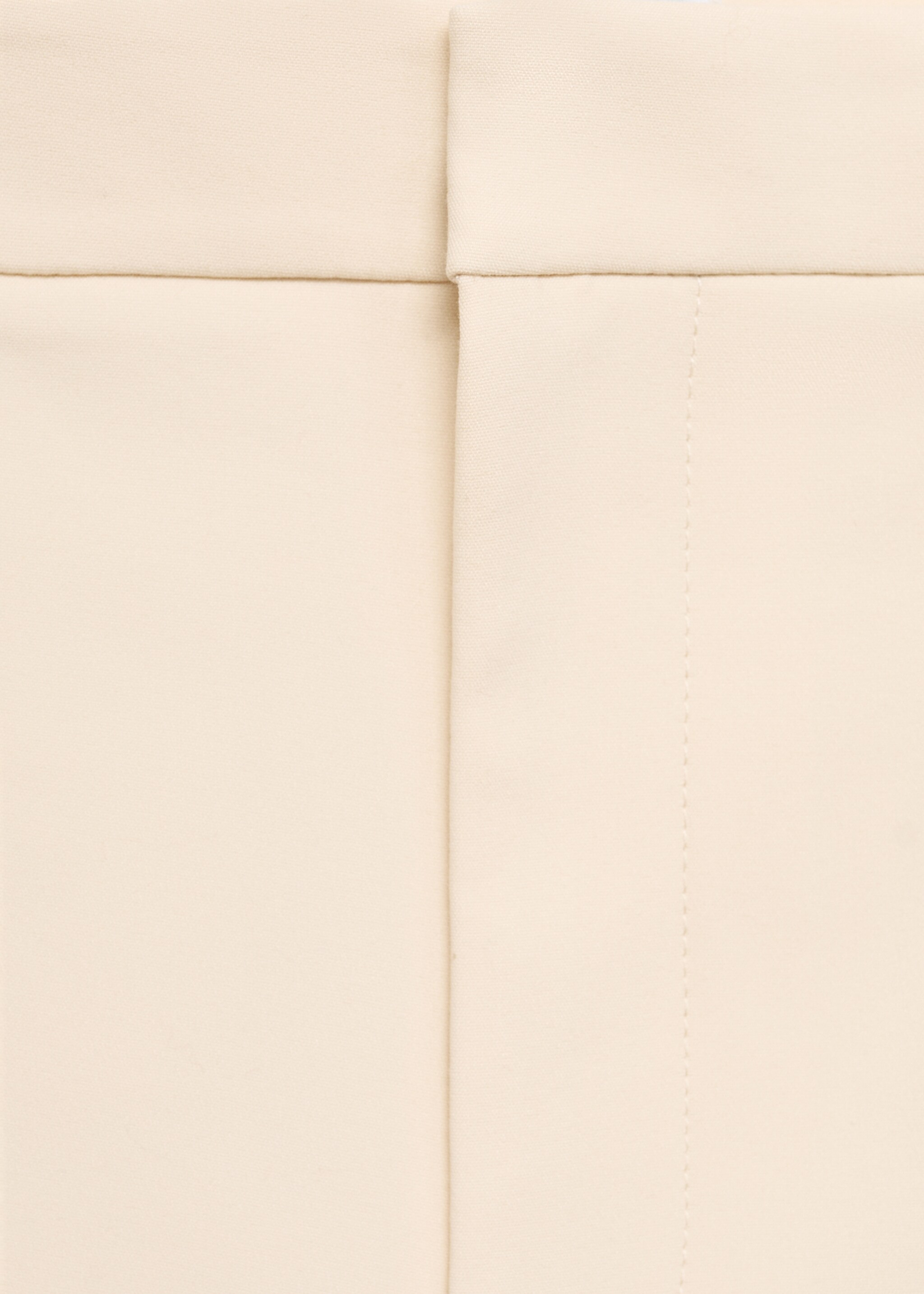 Straight-fit cotton trousers - Details of the article 8