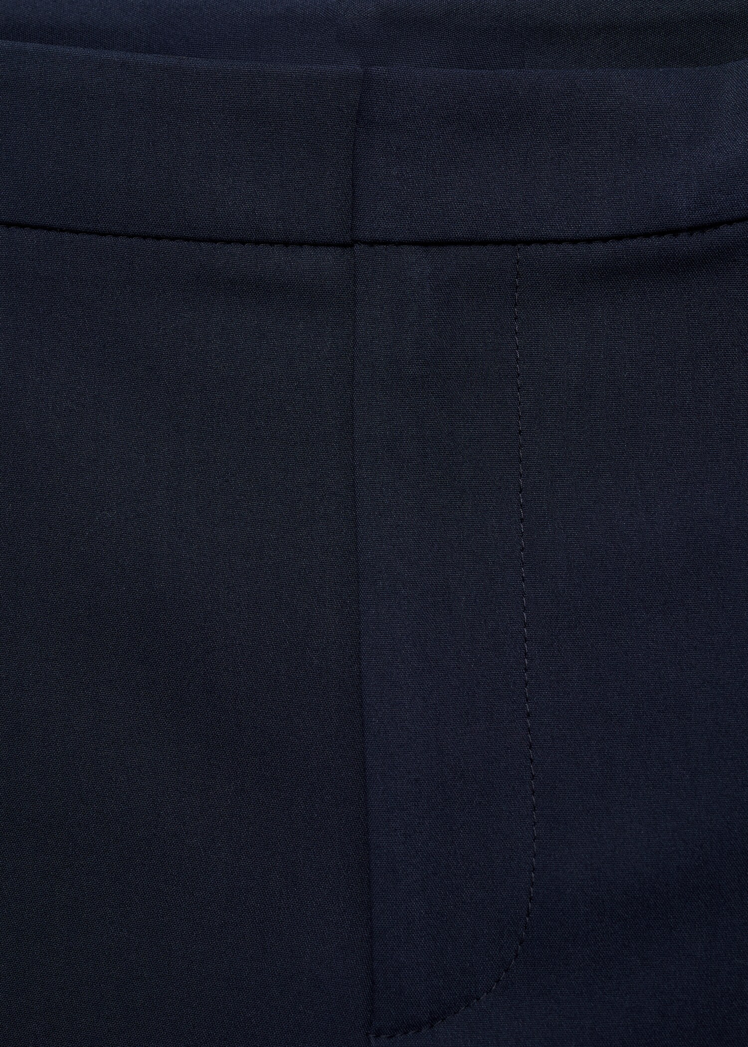 Straight-fit cotton trousers - Details of the article 8