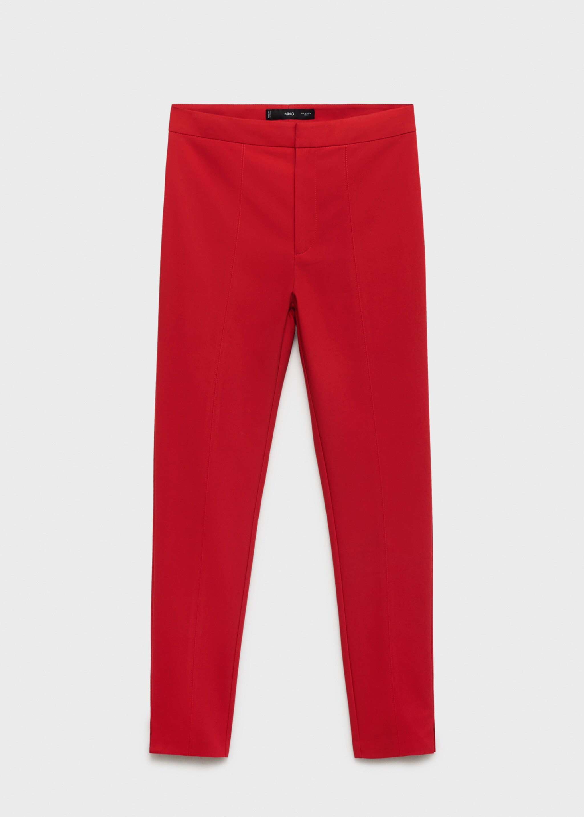 Pantalons rectes cotó - Article sense model
