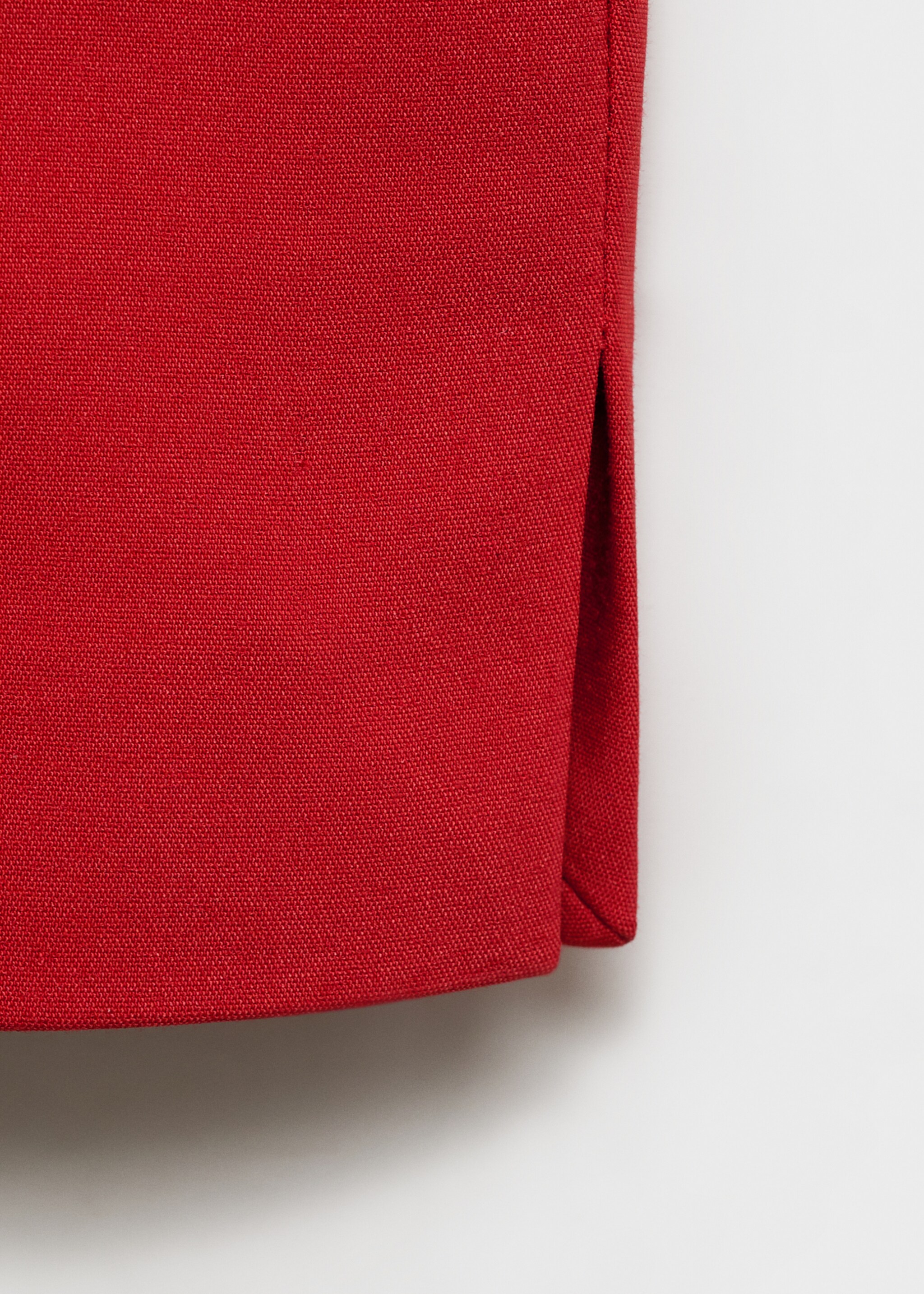 Straight-fit cotton trousers - Details of the article 0
