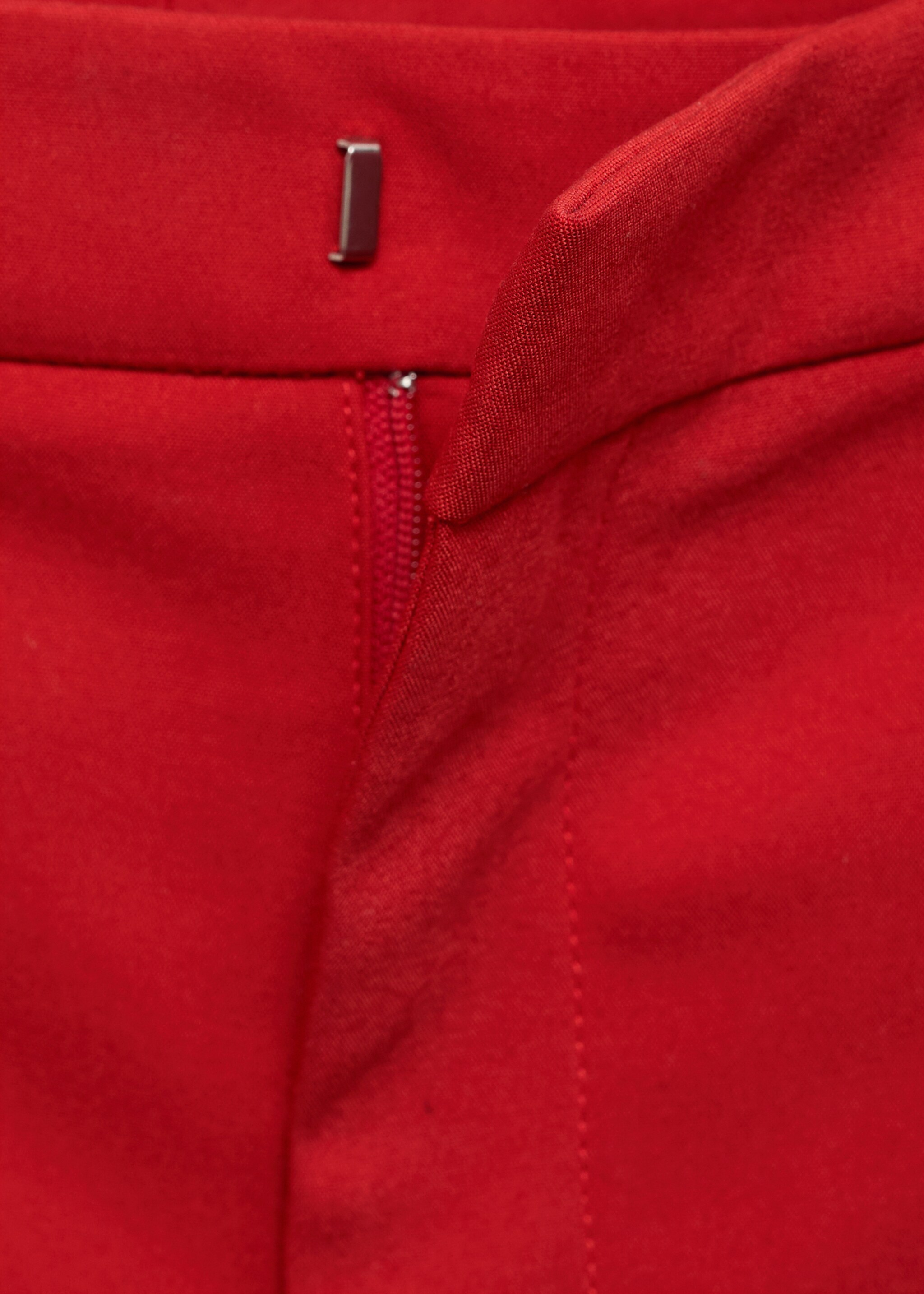 Straight-fit cotton trousers - Details of the article 8