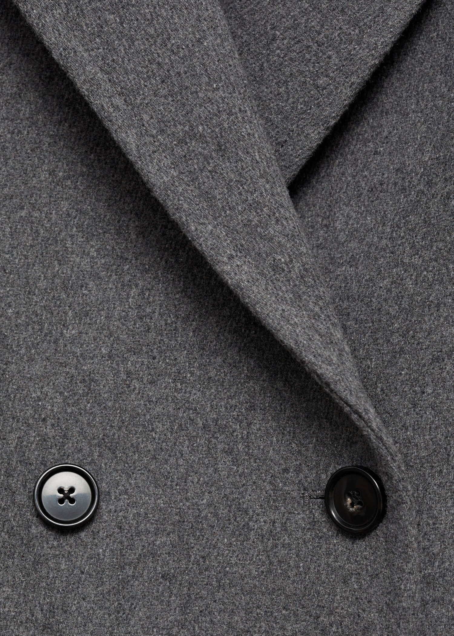 Double-breasted wool midi coat - Details of the article 0