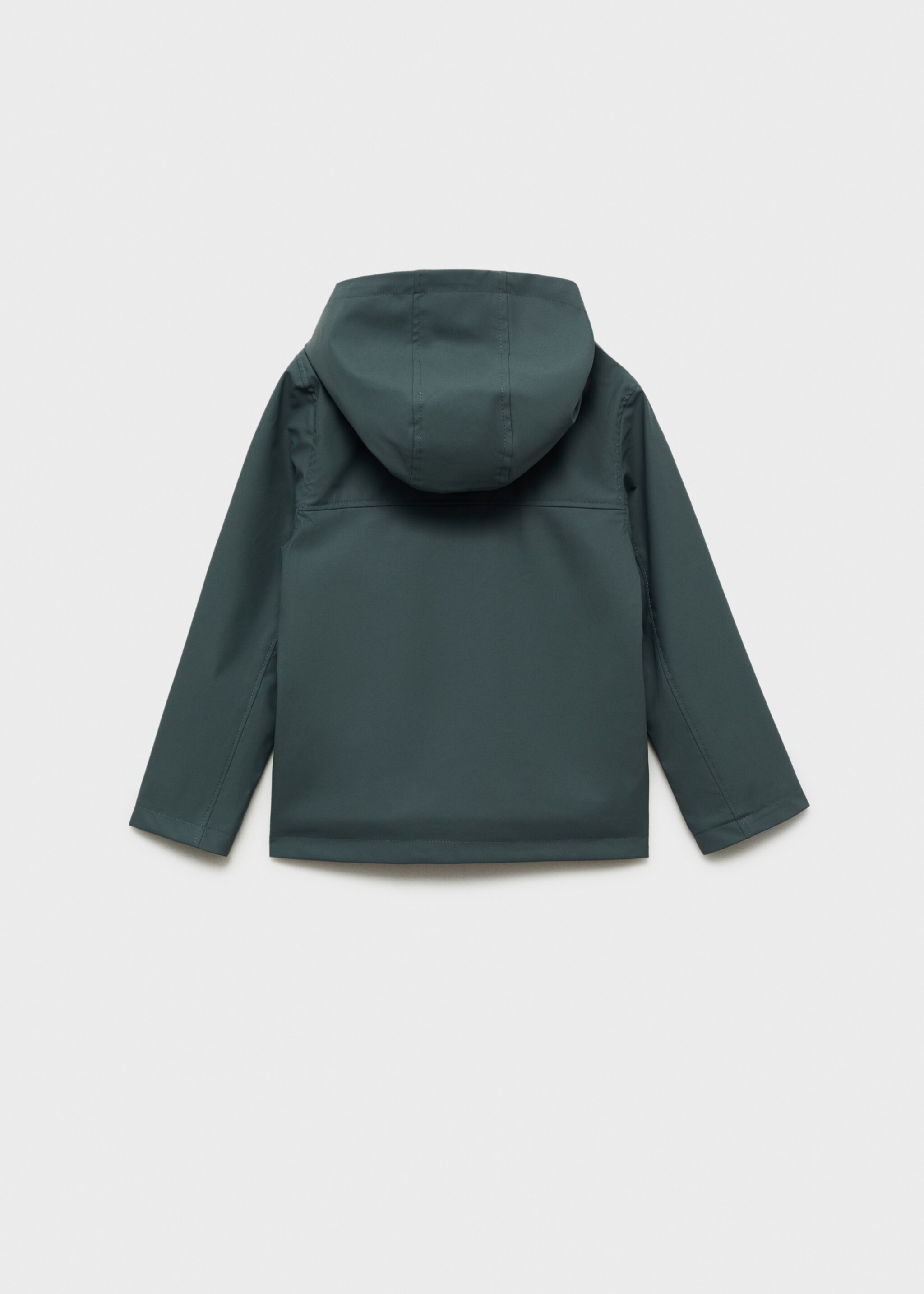Anorak impermeable capucha - Reverso del artículo