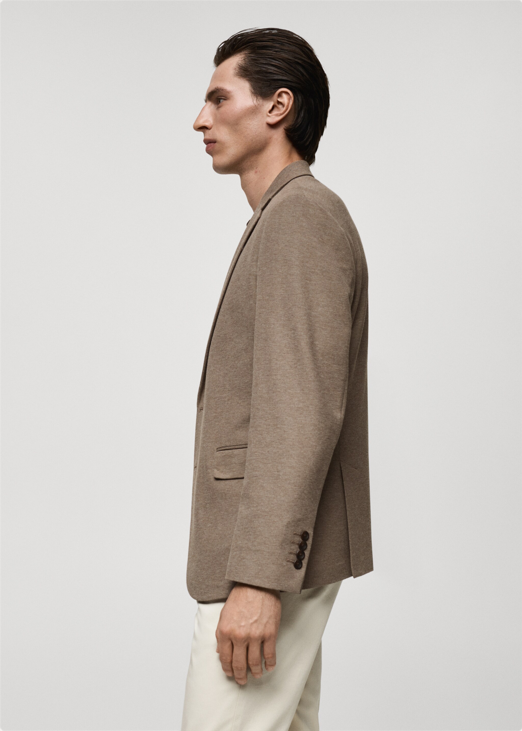 Σακάκι Verner slim fit από βαμβάκι - Λεπτομέρεια του προϊόντος 2