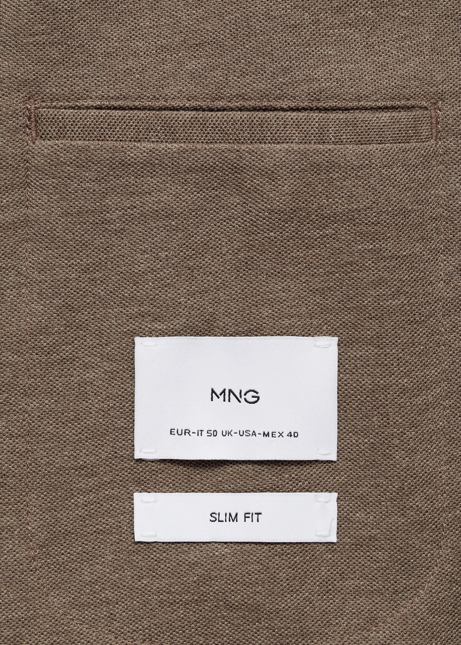 Verner slim-fit cotton jacket - Details of the article 8