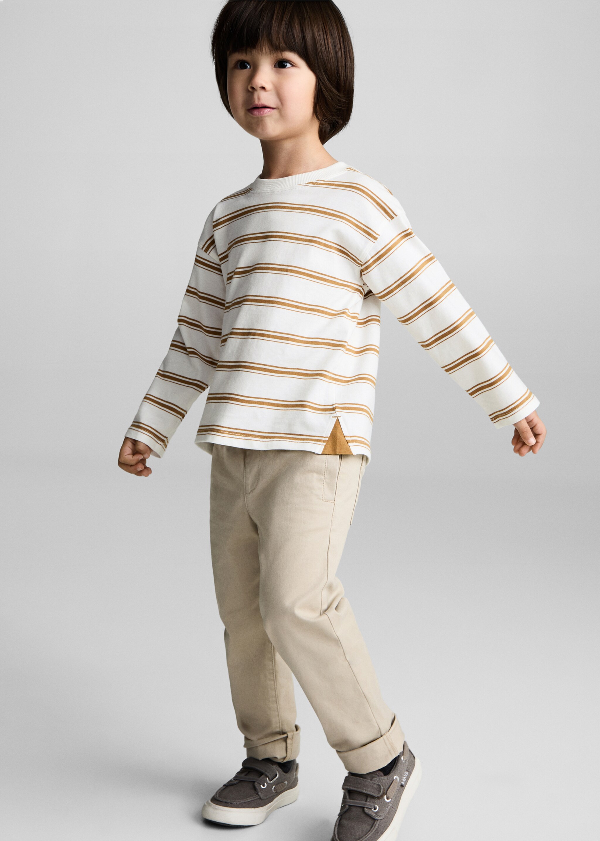 Triple-striped t-shirt - Details of the article 2