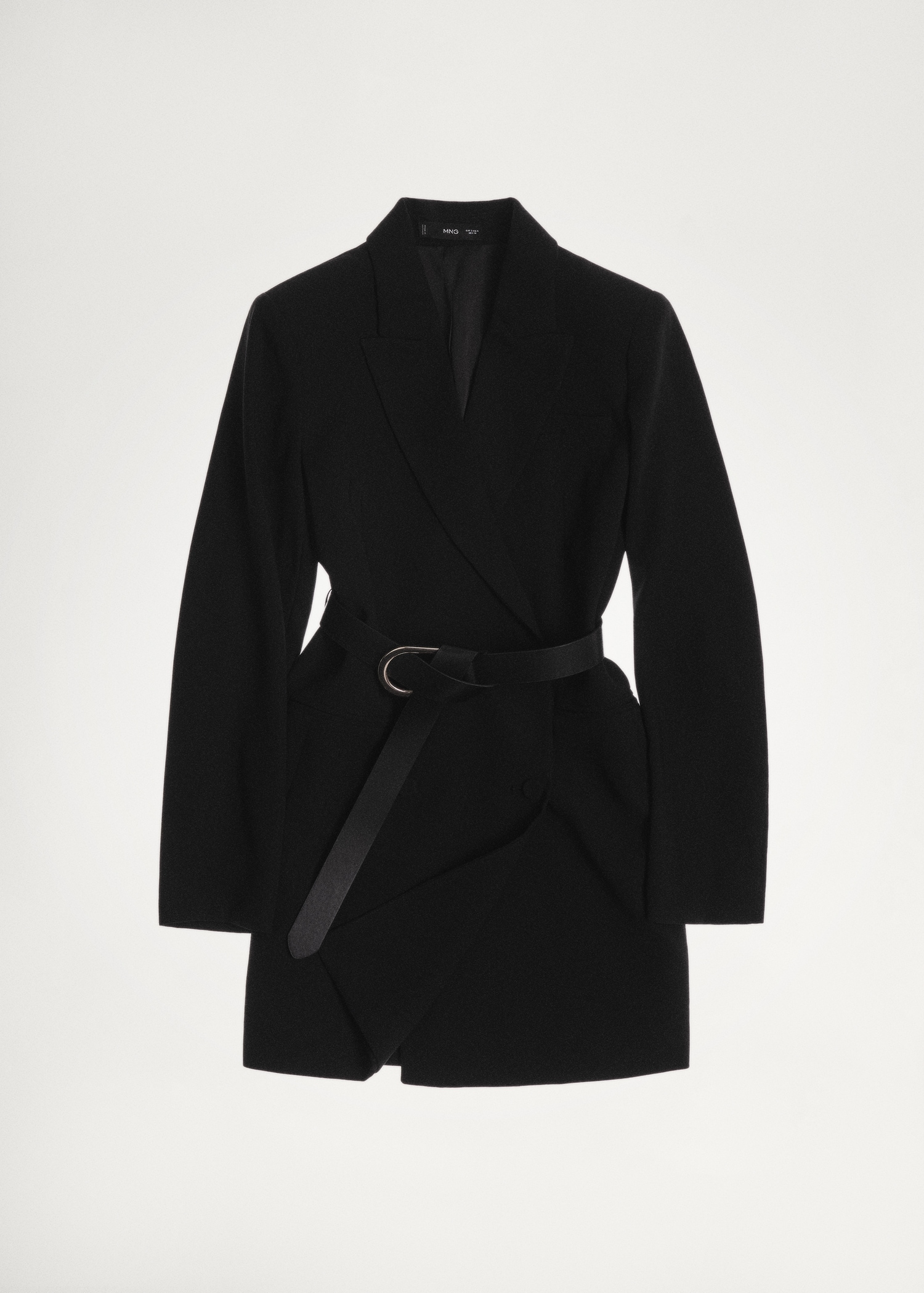 Robe Blazer Ceinture Femme Blazer Noir Robe Blazer Femme Mango