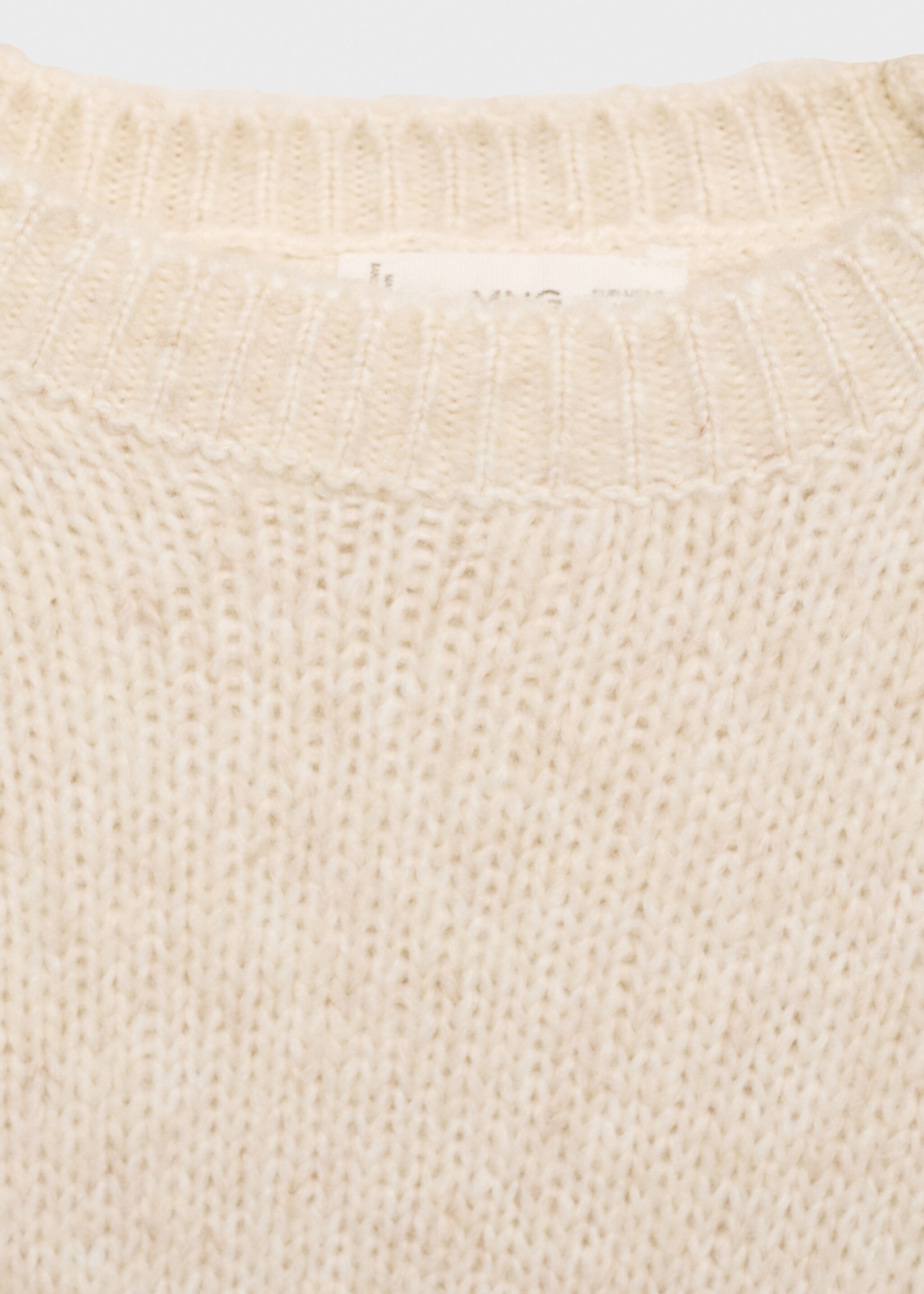 Oversized striped sweater - Details of the article 0