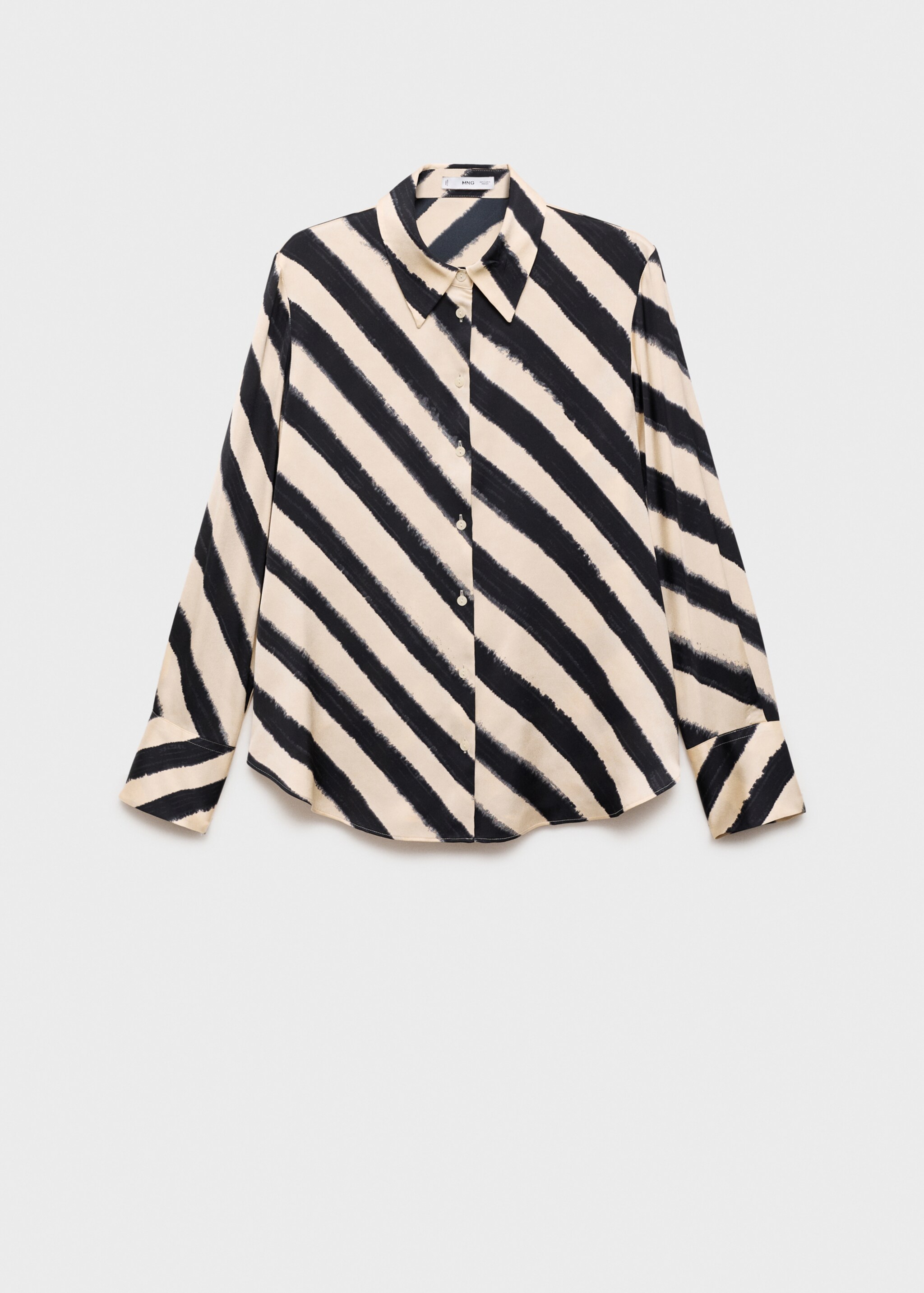 Satin print shirt - Article without model