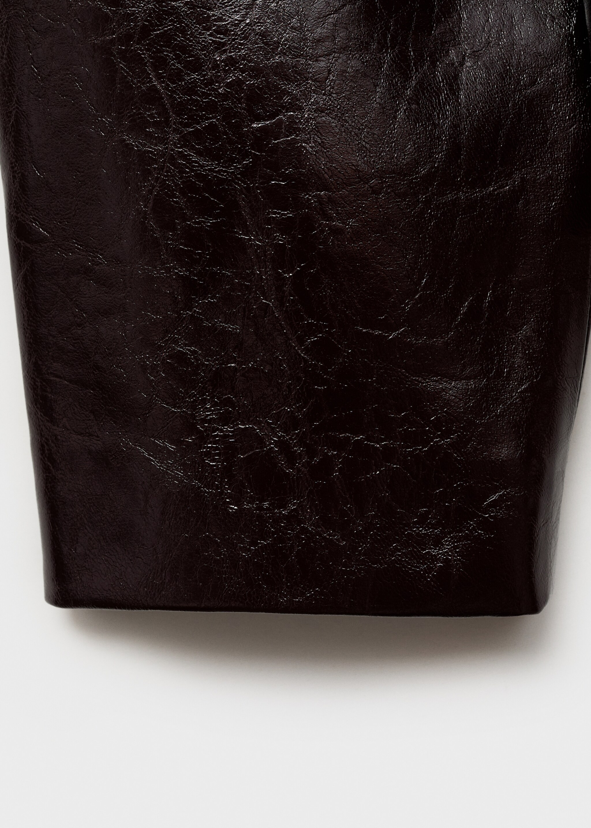 Perkins collar texture jacket - Details of the article 9, Brown. Ref: 87070640-00.