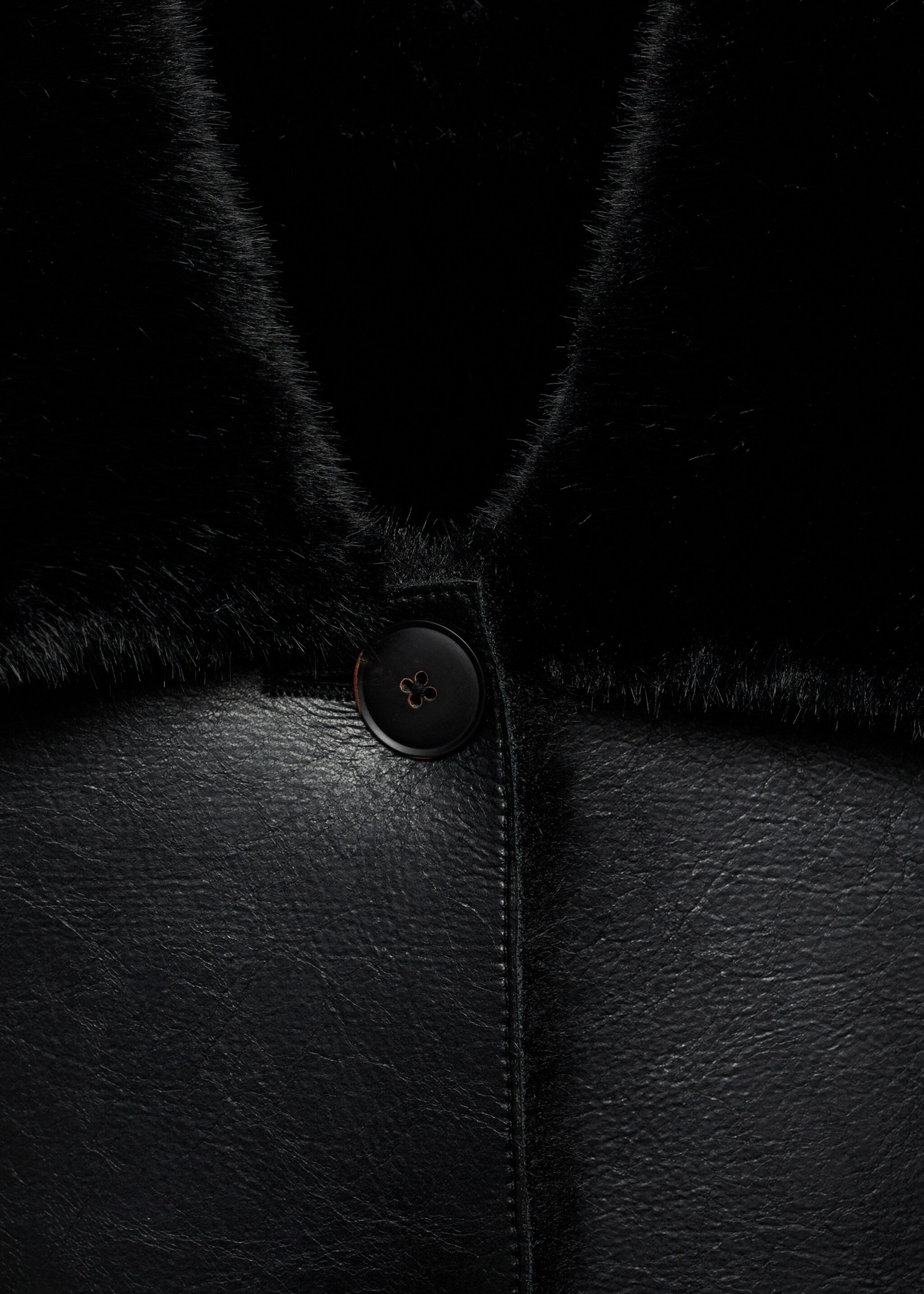 Veste double face simili-cuir poches - Détail de l'article 8