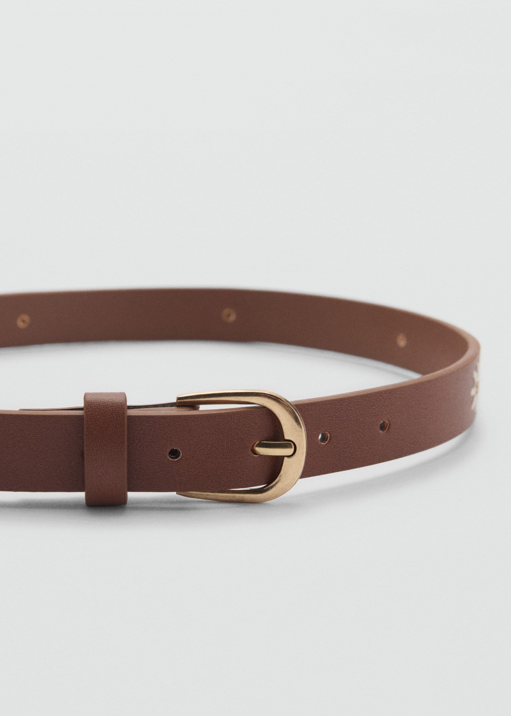 Flower buckle belt - Details of the article 1