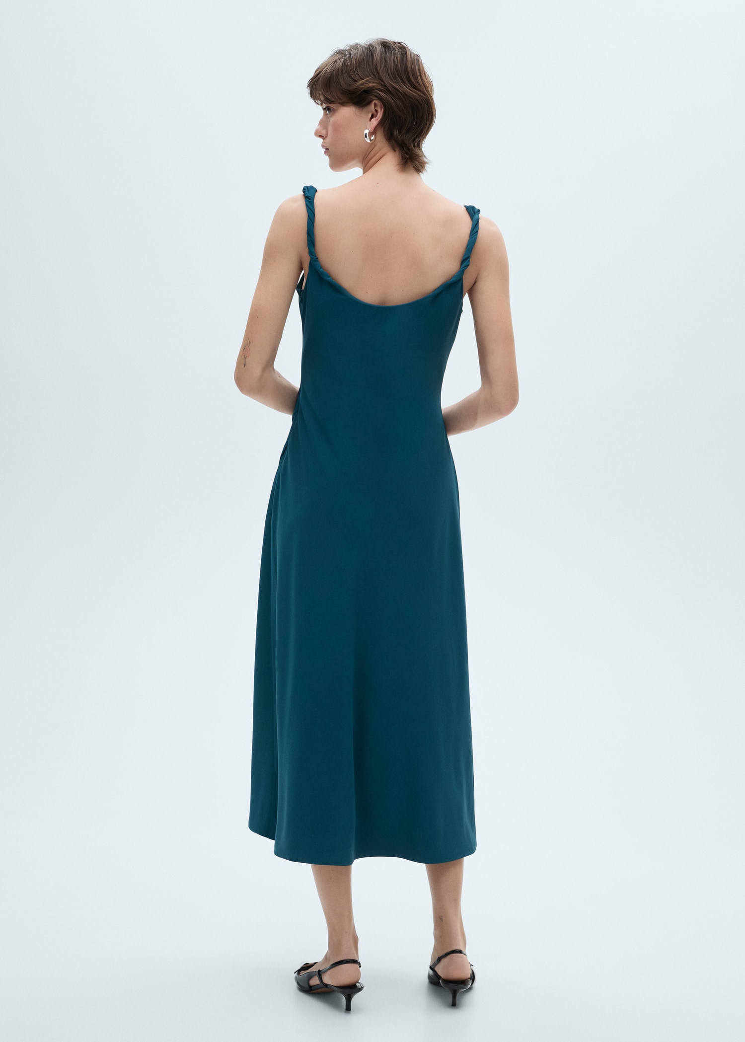 Ruched midi dress - Reverse of the article