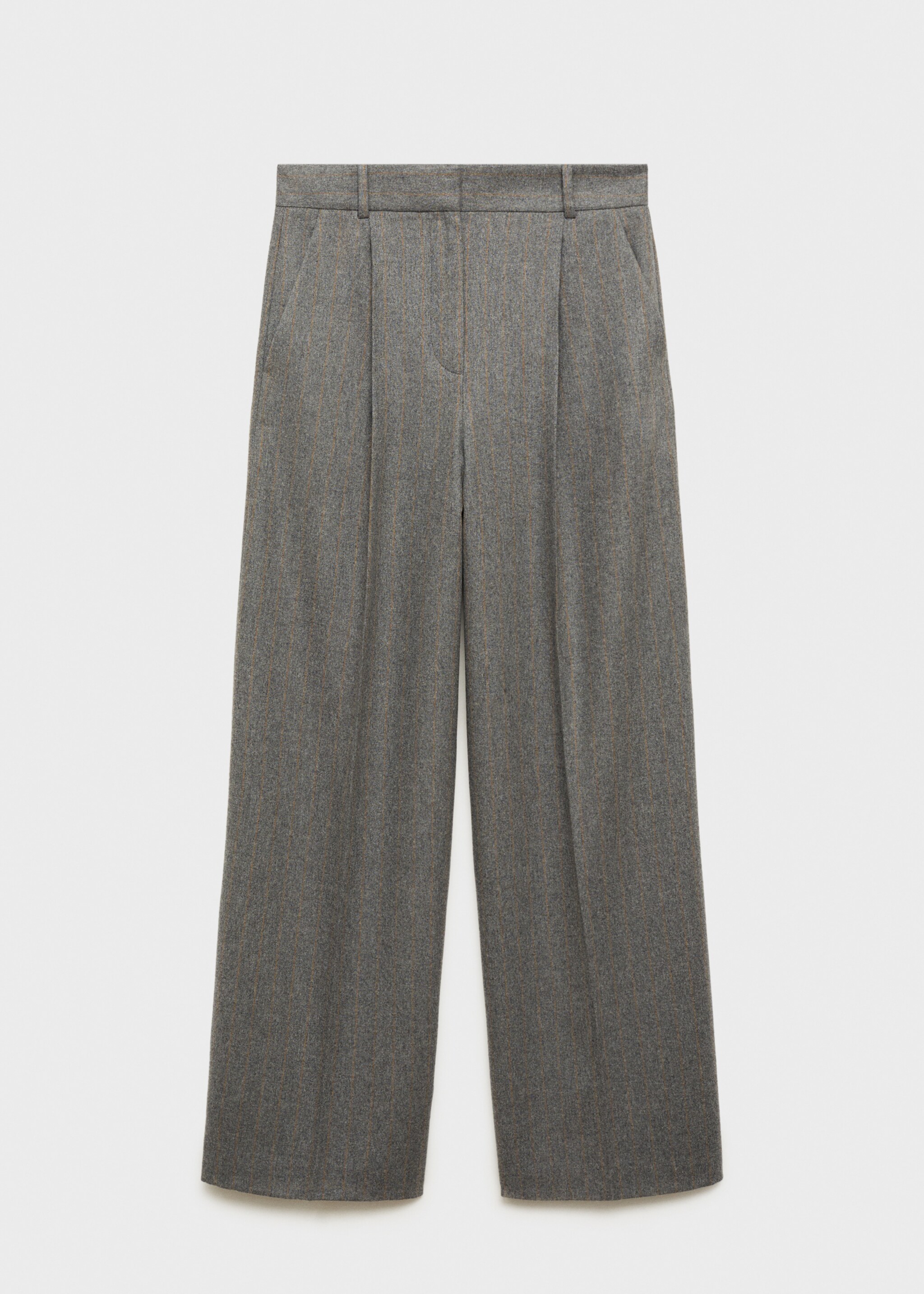 Wool-blend suit trousers - Article without model