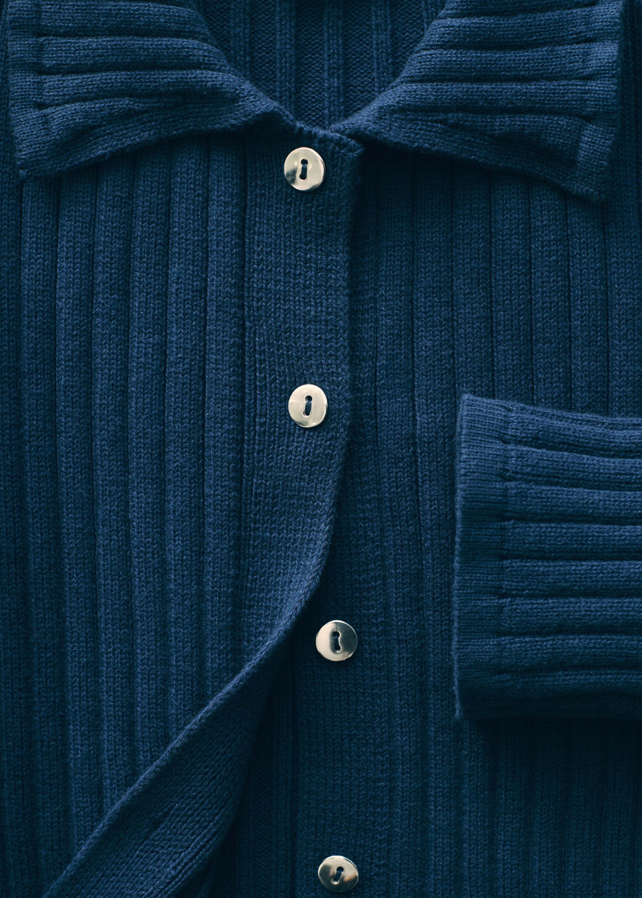 Cardigan med polohals - Artikkeldetalj 5