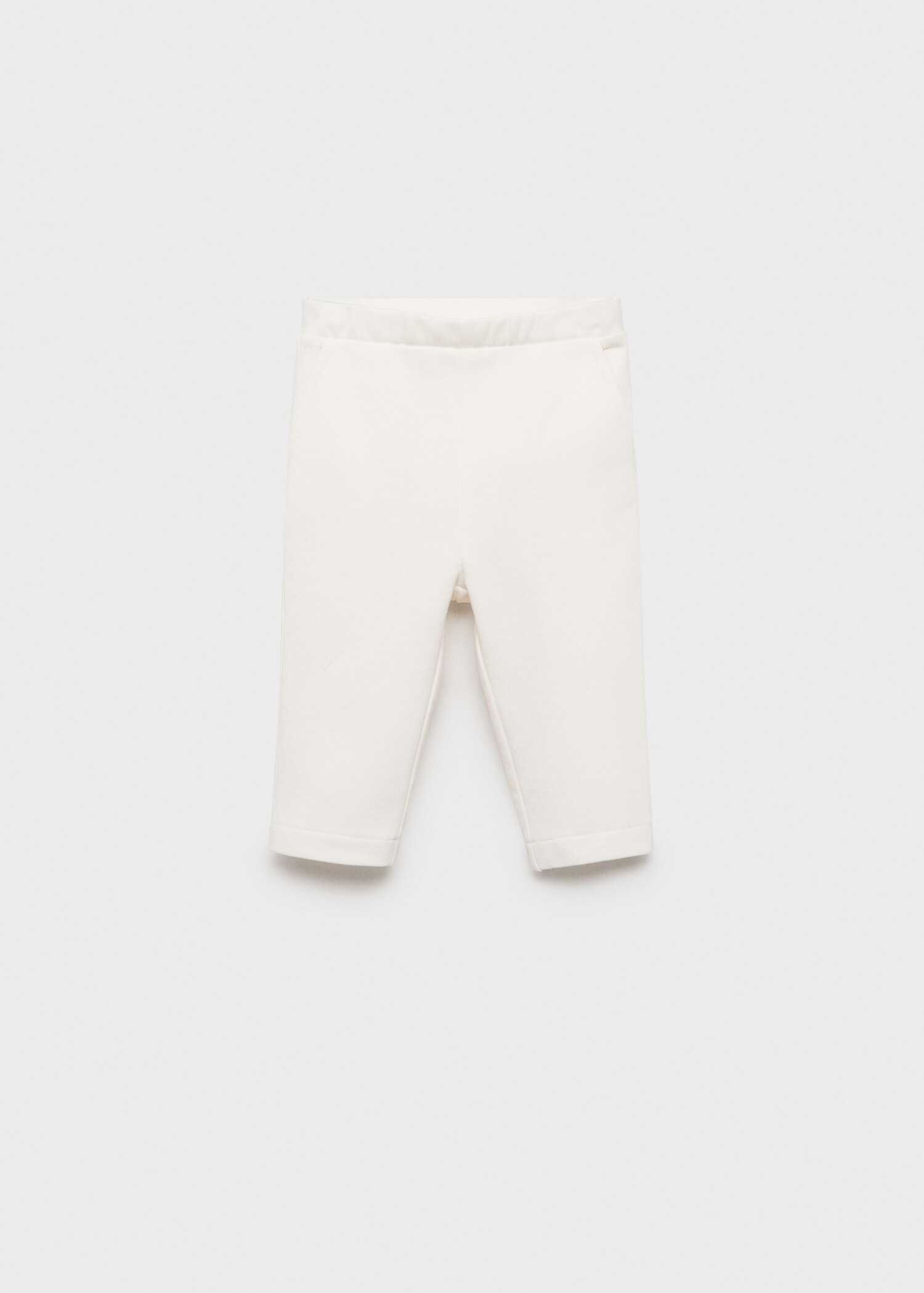 Pantaloni jogger din tricot - Articol fără model