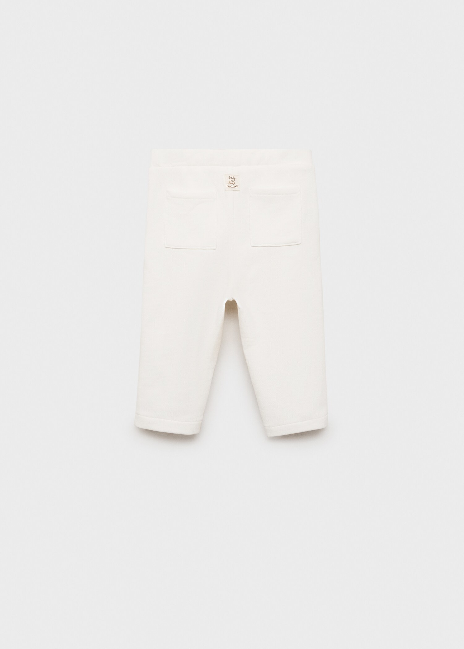 Pantaloni jogger din tricot - Spatele articolului