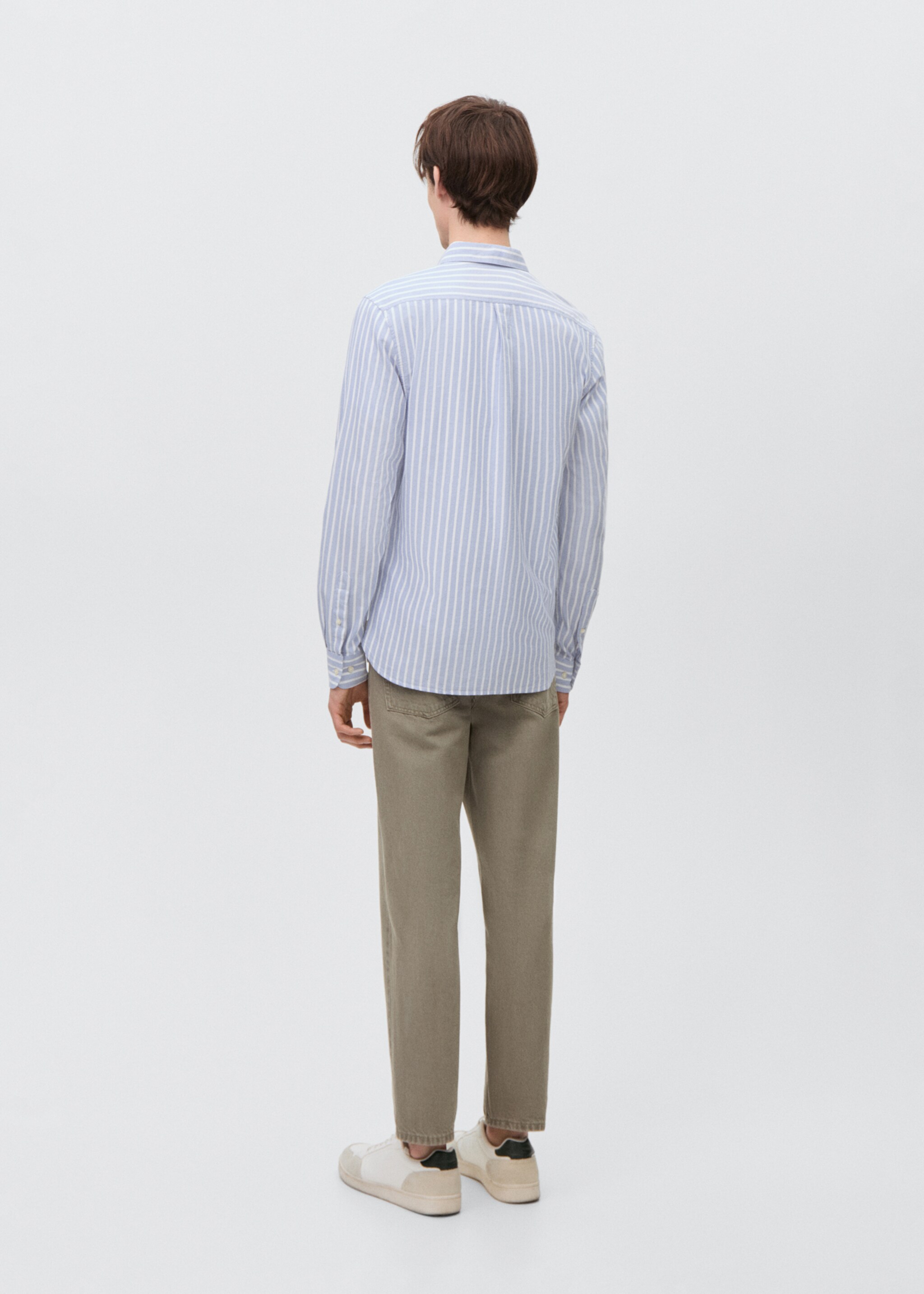 Camisa Oxford rayas - Reverso del artículo
