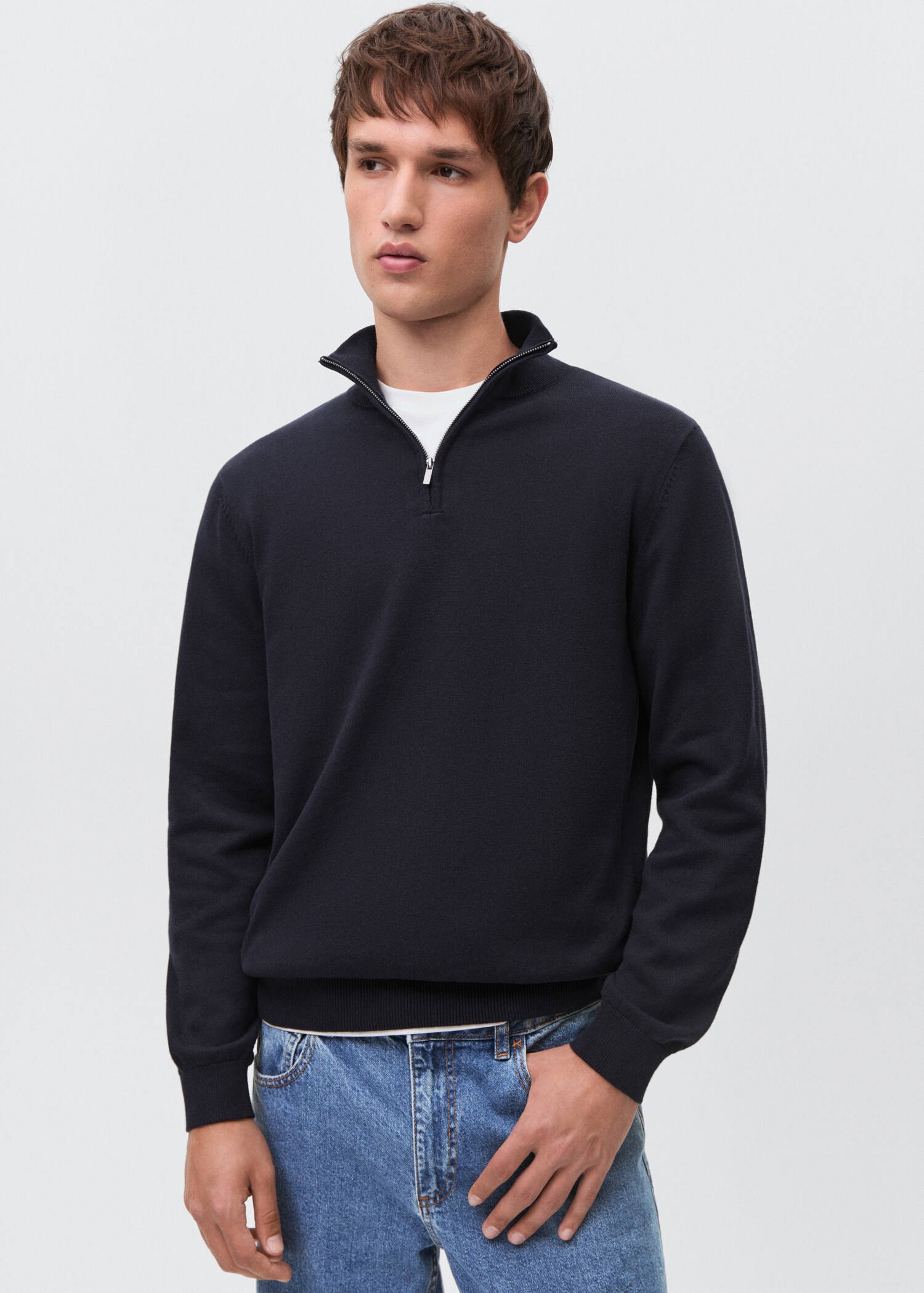 Pullover collo Perkins - Piano medio