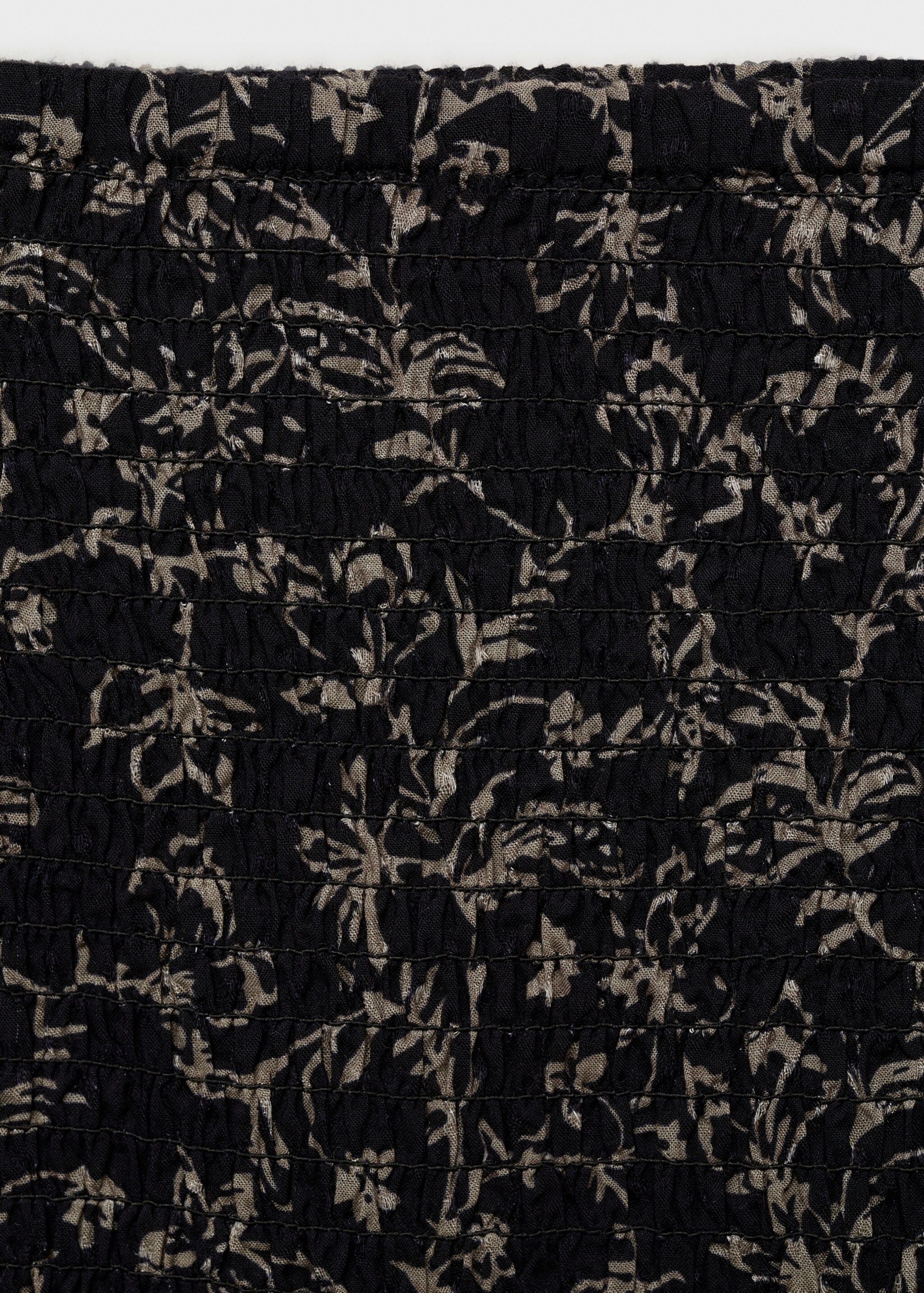 Gathered skirt with ruffle - Details of the article 8