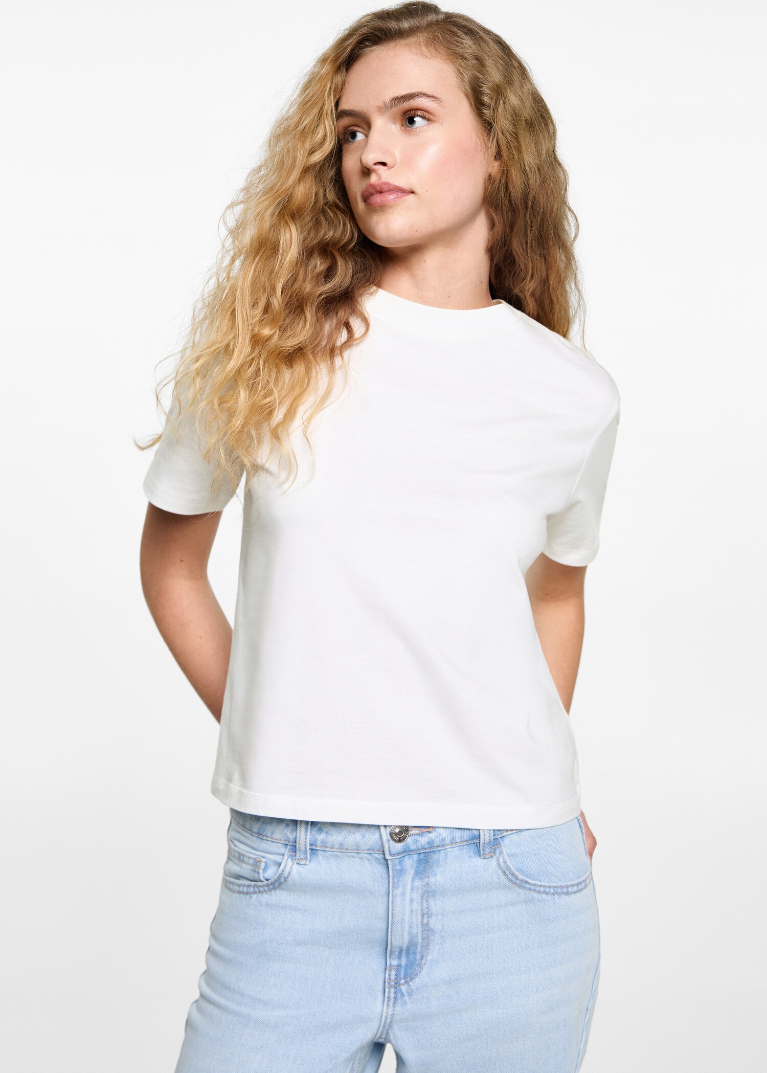 Basic crop top - Medium plane