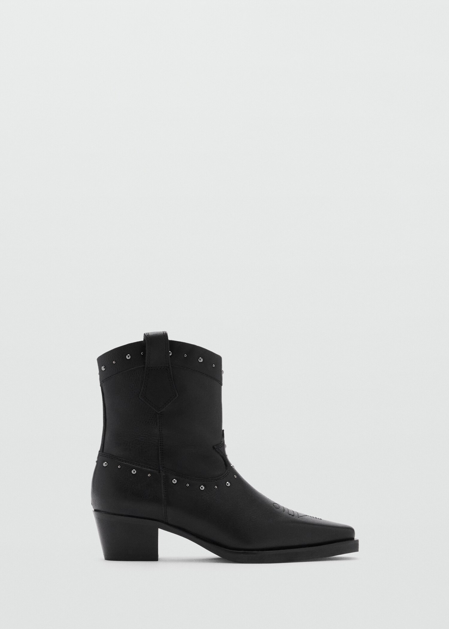 Stivaletti pelle stile cowboy - Articolo senza modello