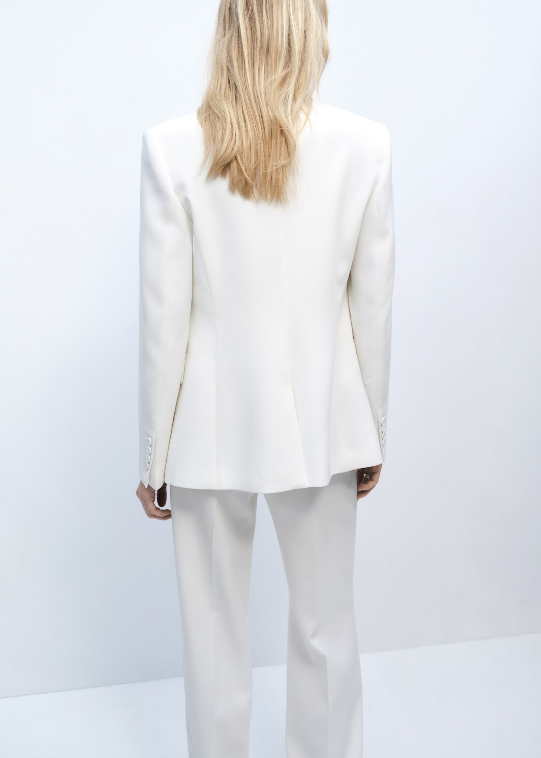 Structured suit jacket - Reverse of the article
