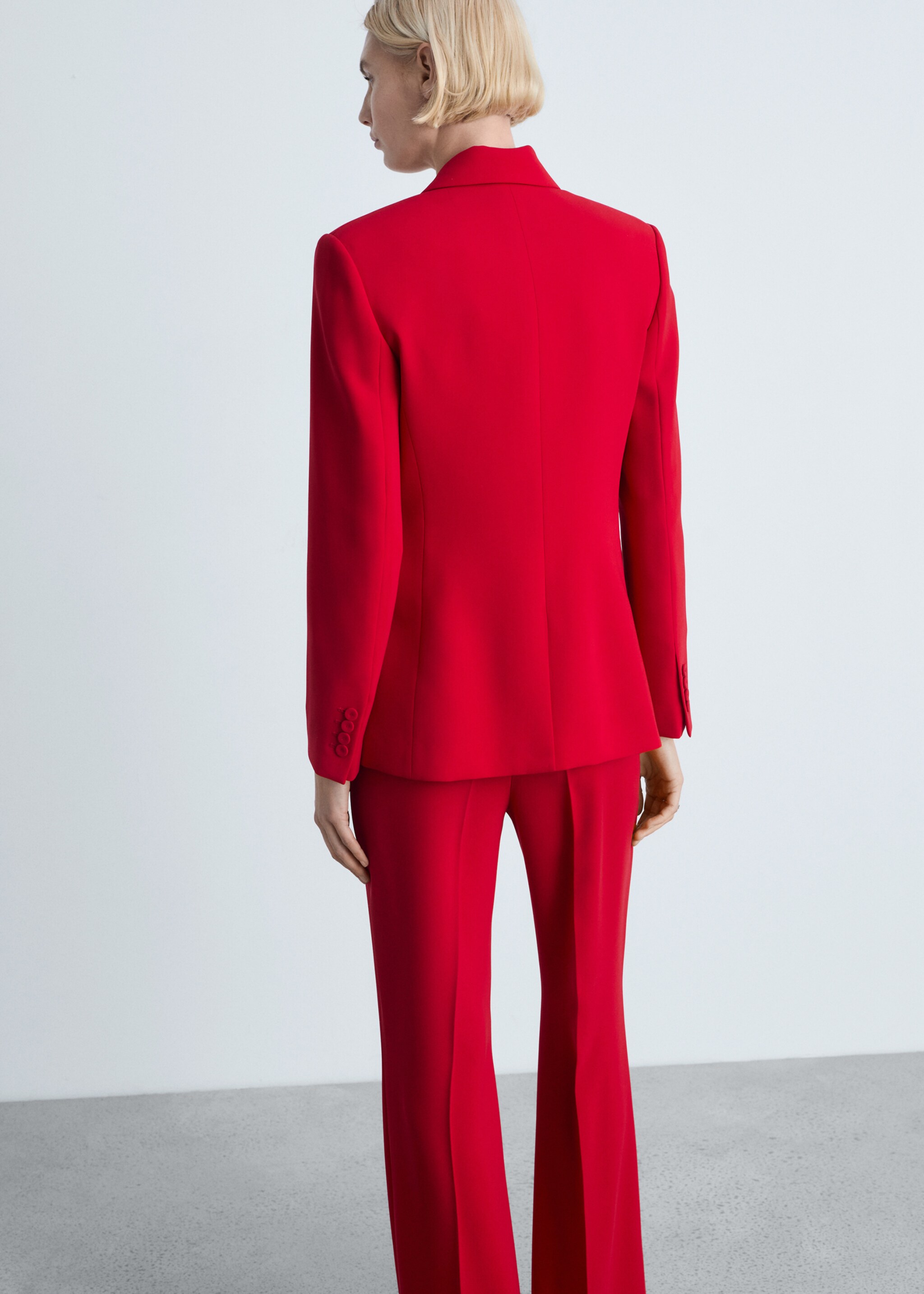 Structured suit jacket - Reverse of the article