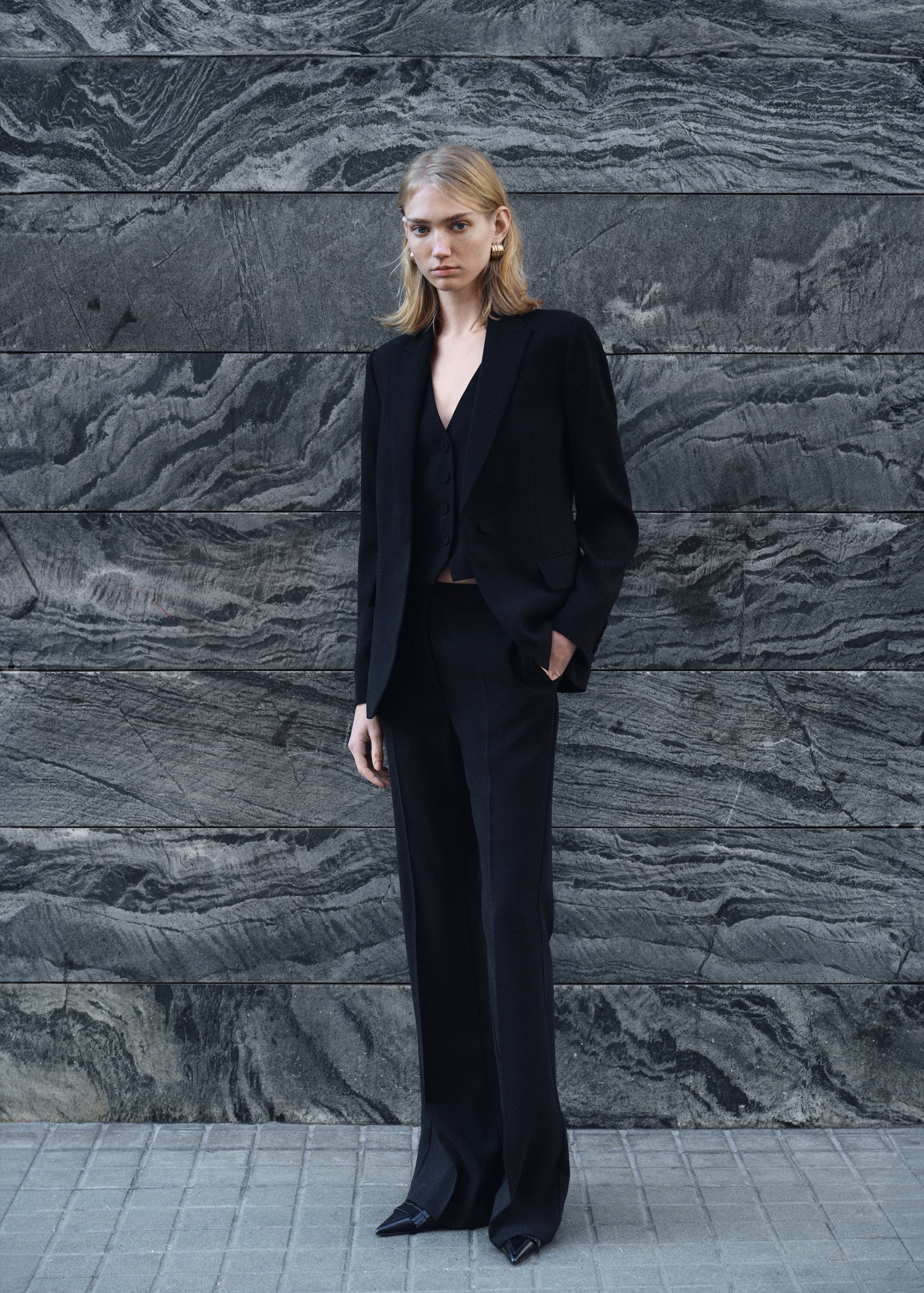Blazer costume structuré - Détail de l'article 6