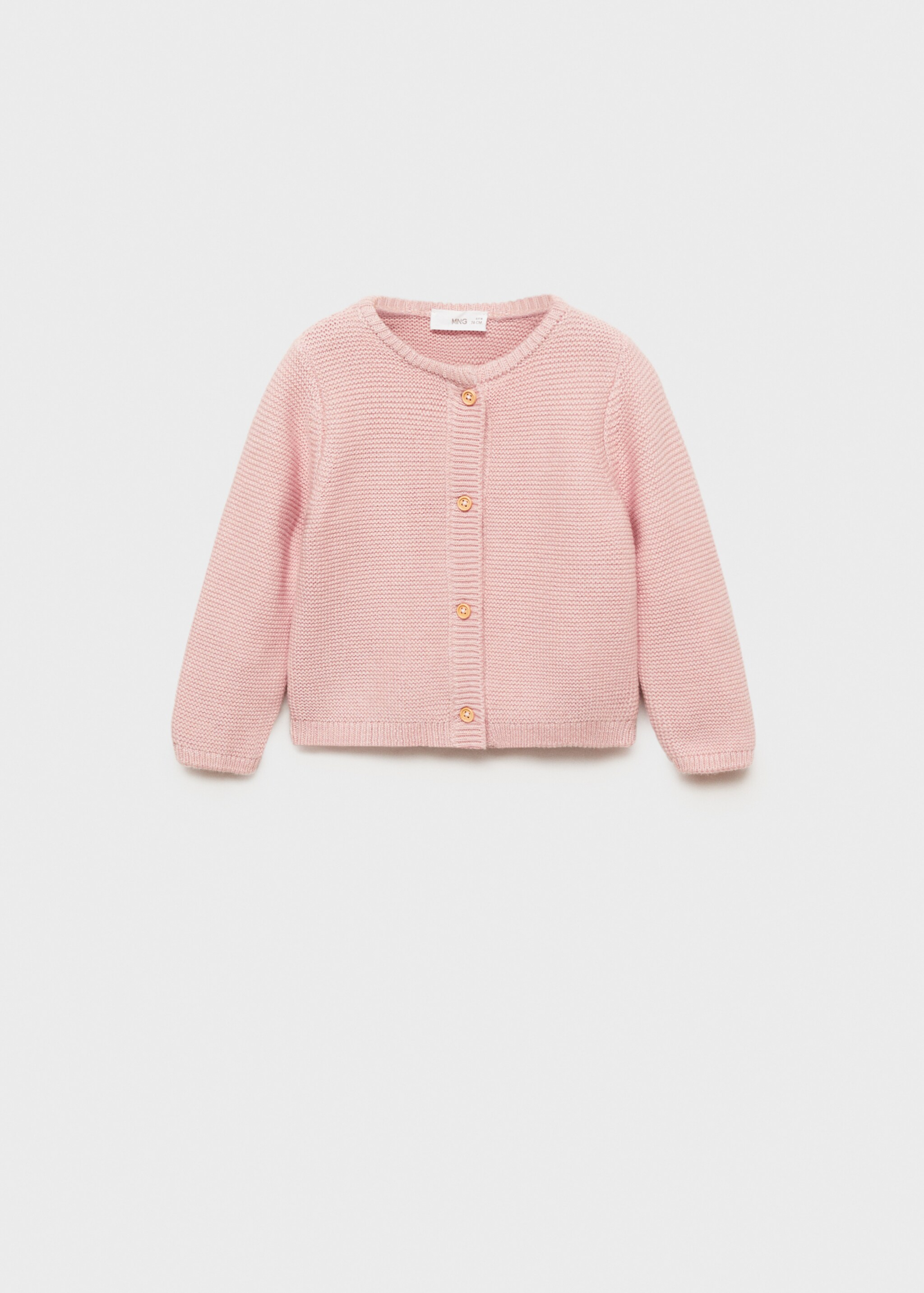 Button knit cardigan - Article without model