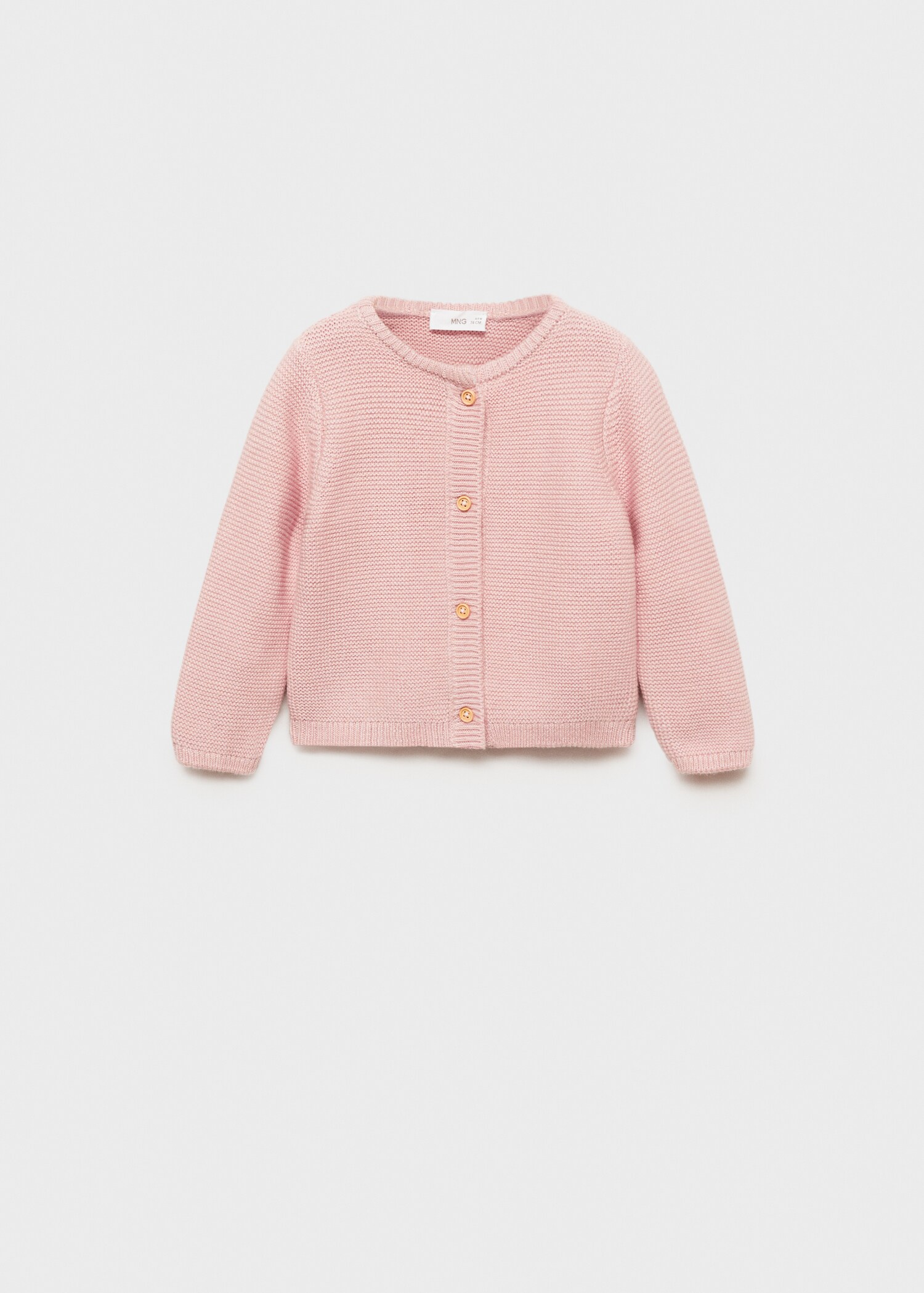 Button knit cardigan - Article without model