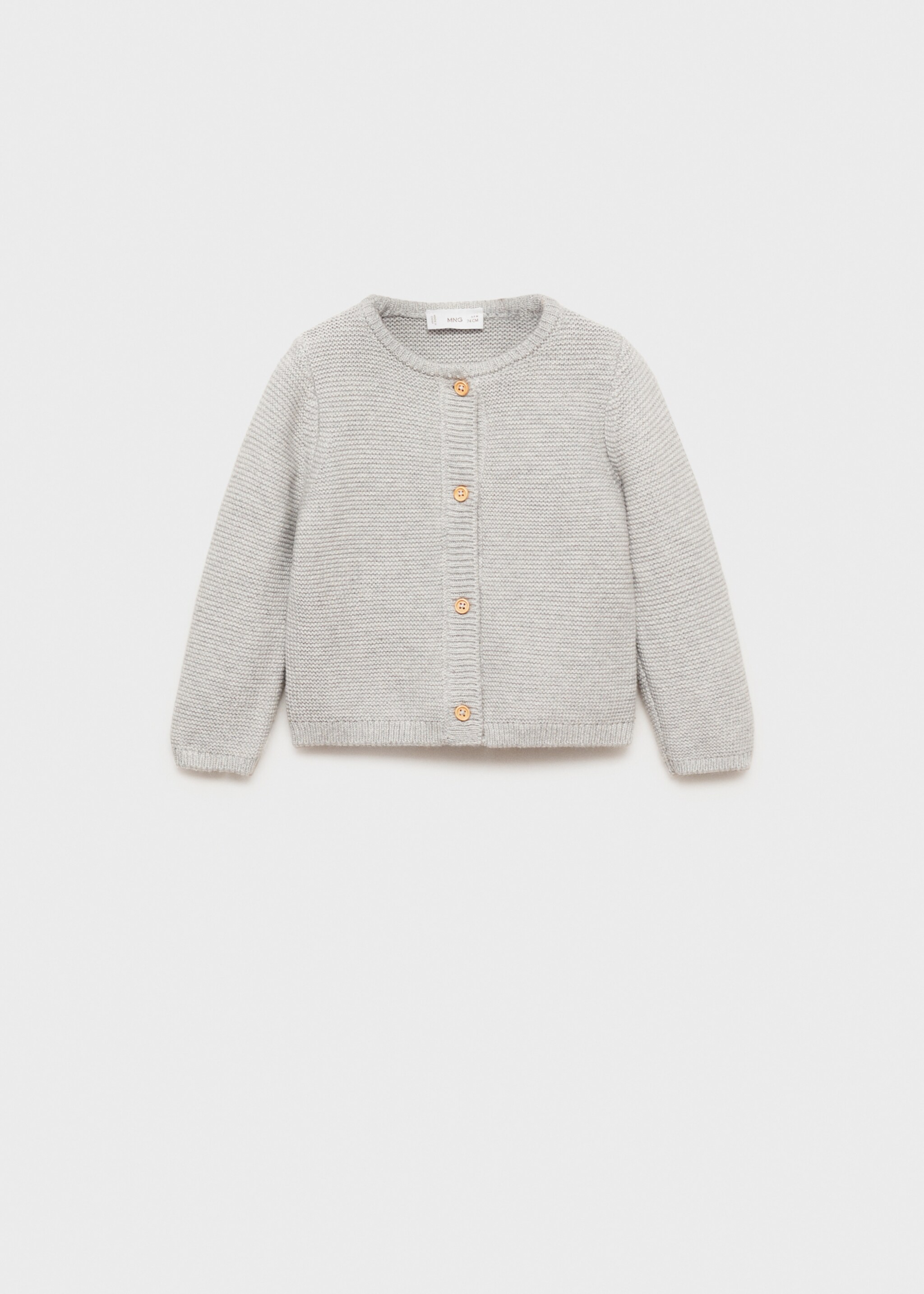 Cardigan punto bottoni - Articolo senza modello
