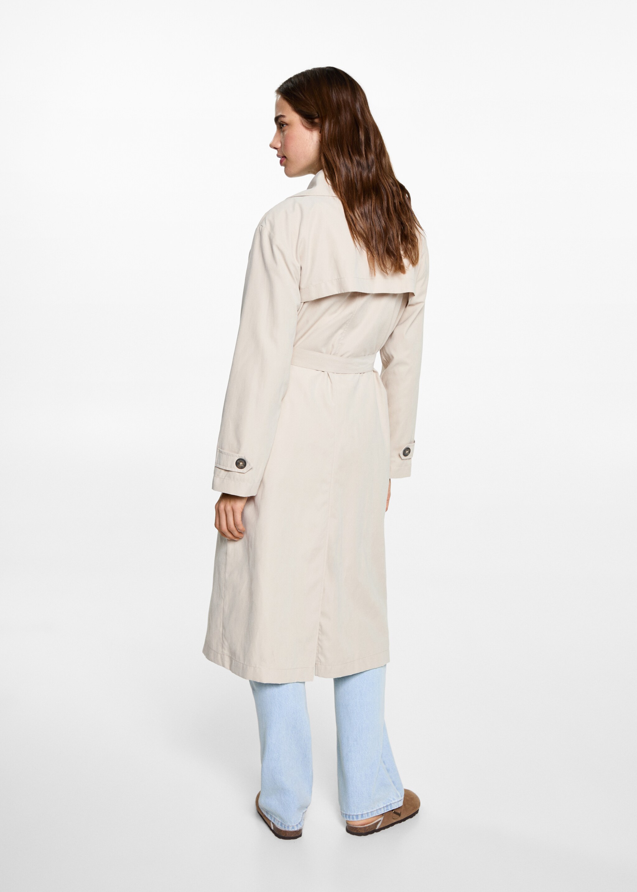 Belt flowy trench - Reverse of the article