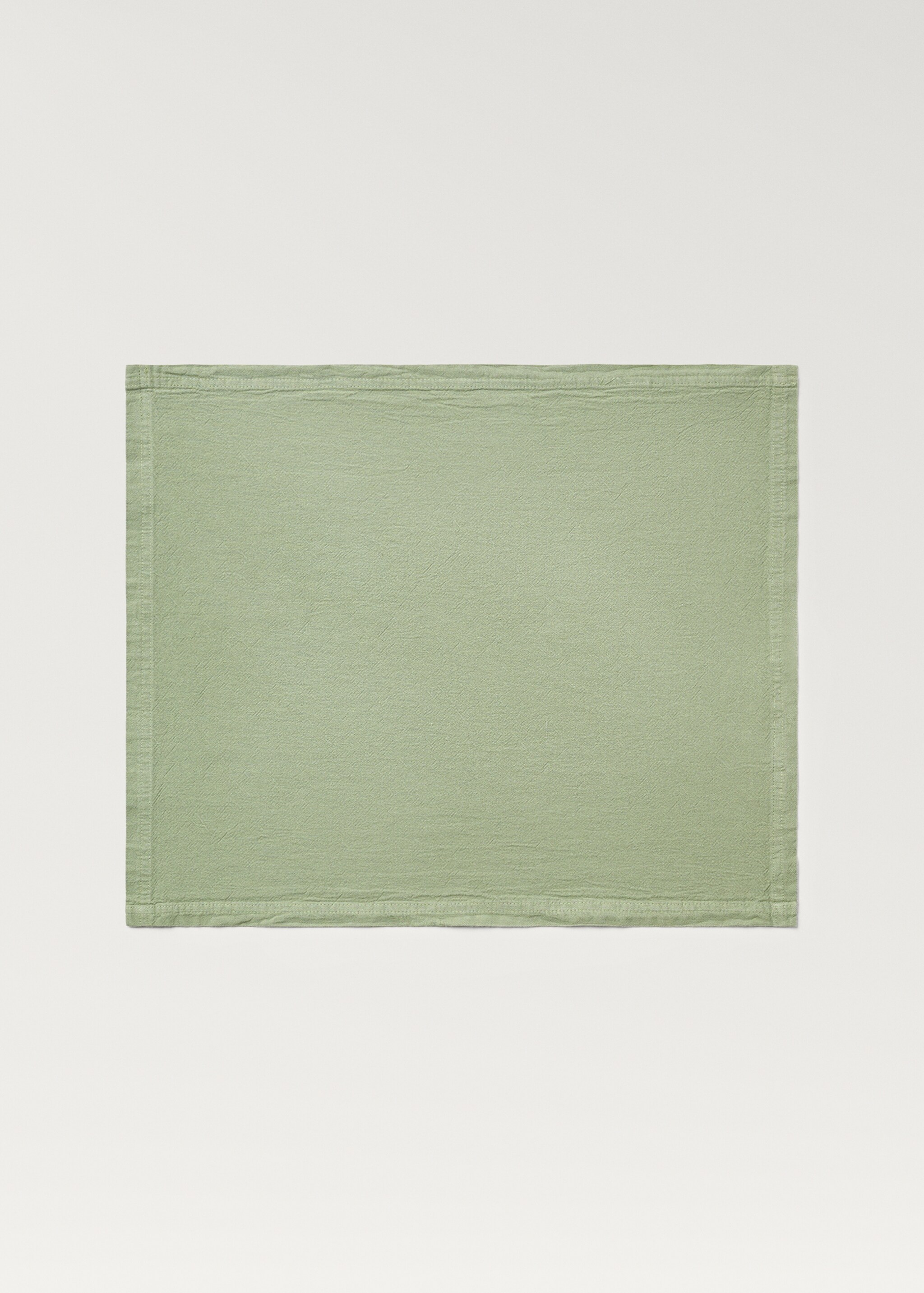 Serviettes de table coton garment-dyed - Article sans modèle