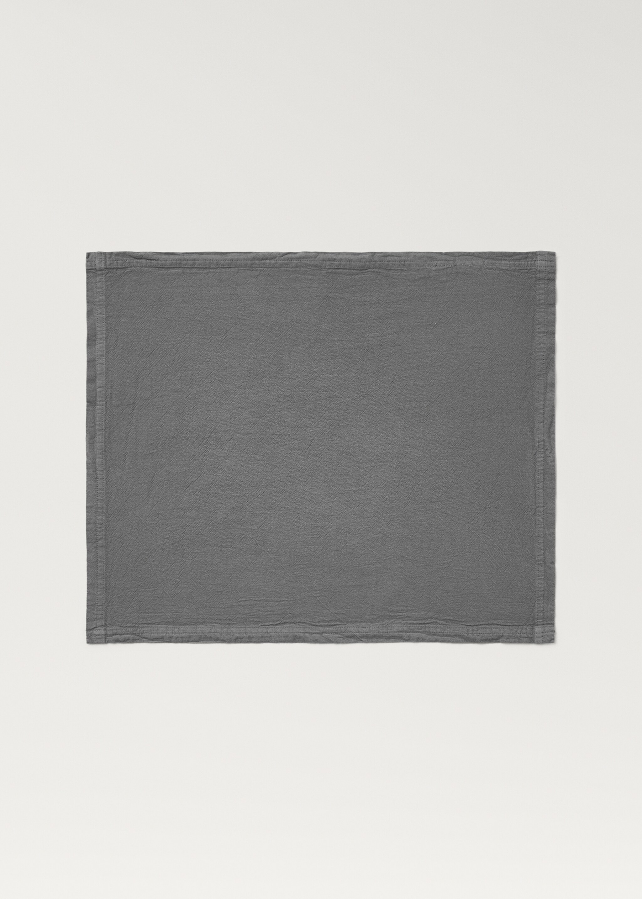 Serviettes de table coton garment-dyed - Article sans modèle