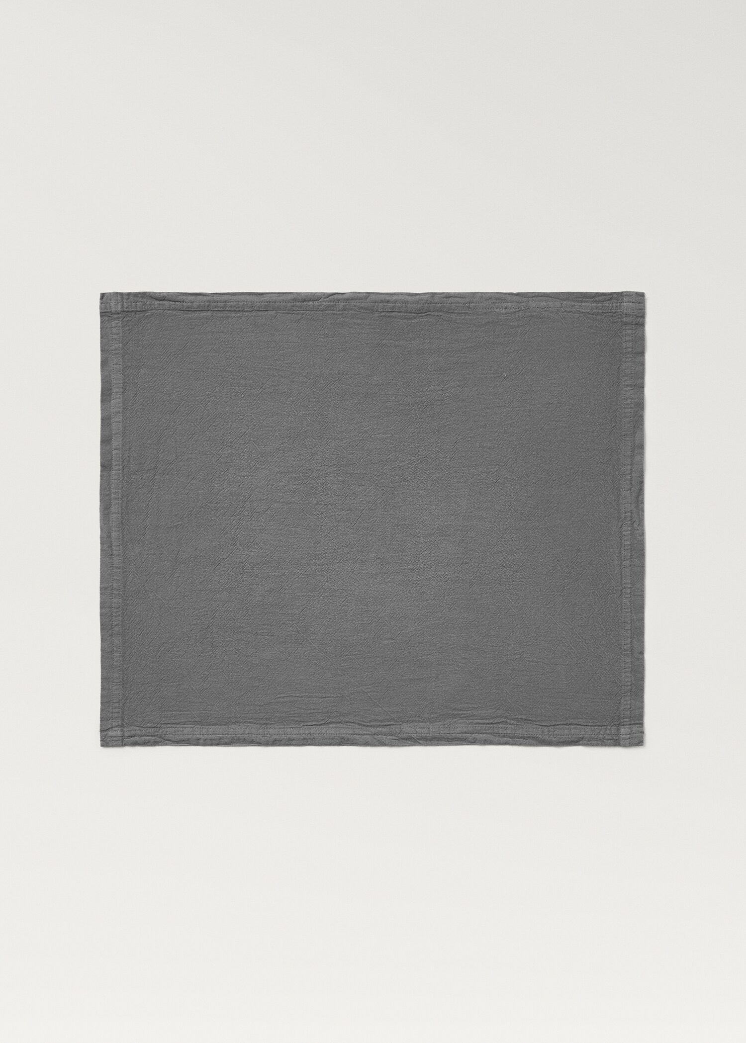 Serviettes de table coton garment-dyed - Article sans modèle