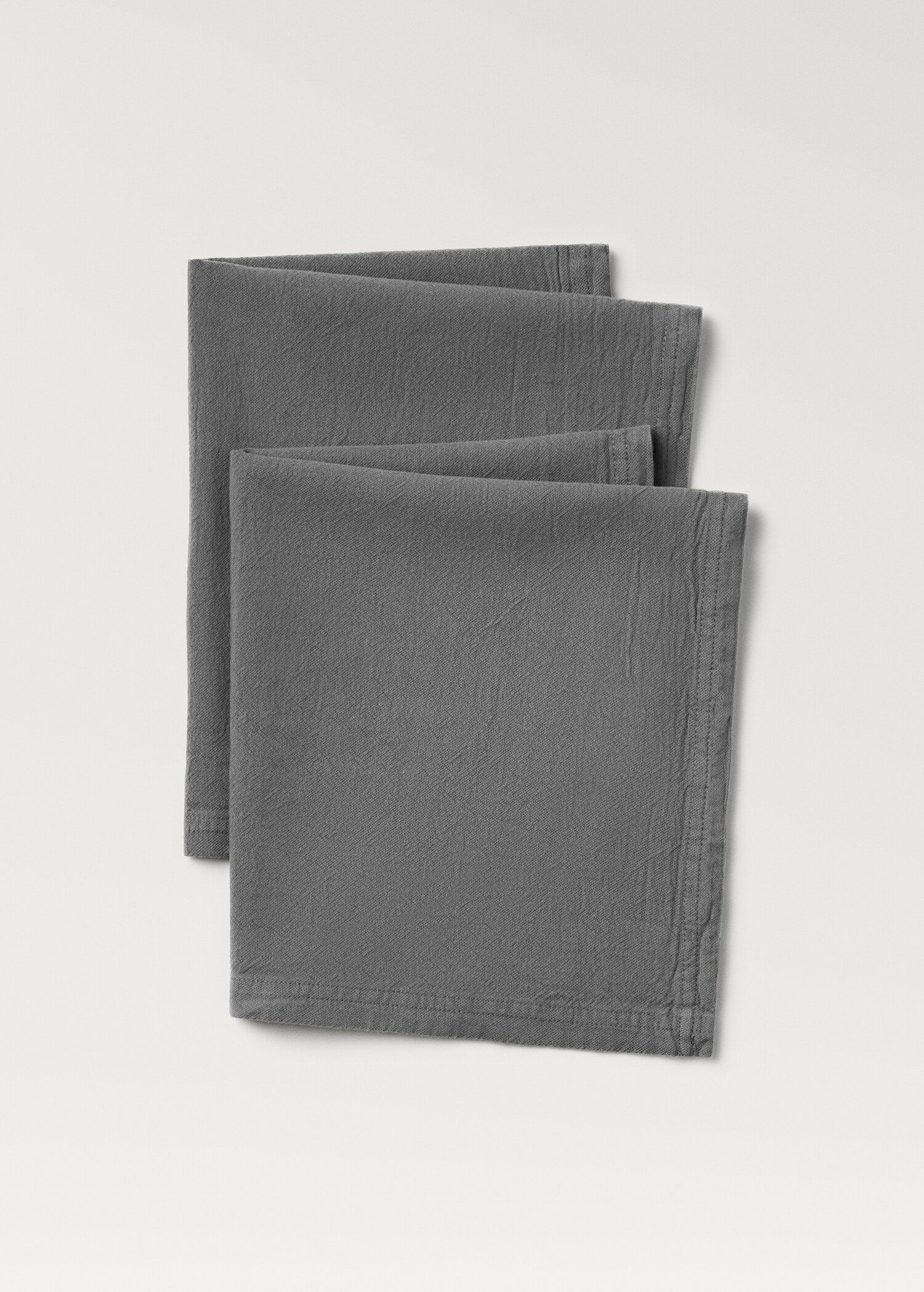 Serviettes de table coton garment-dyed - Détail de l'article 1