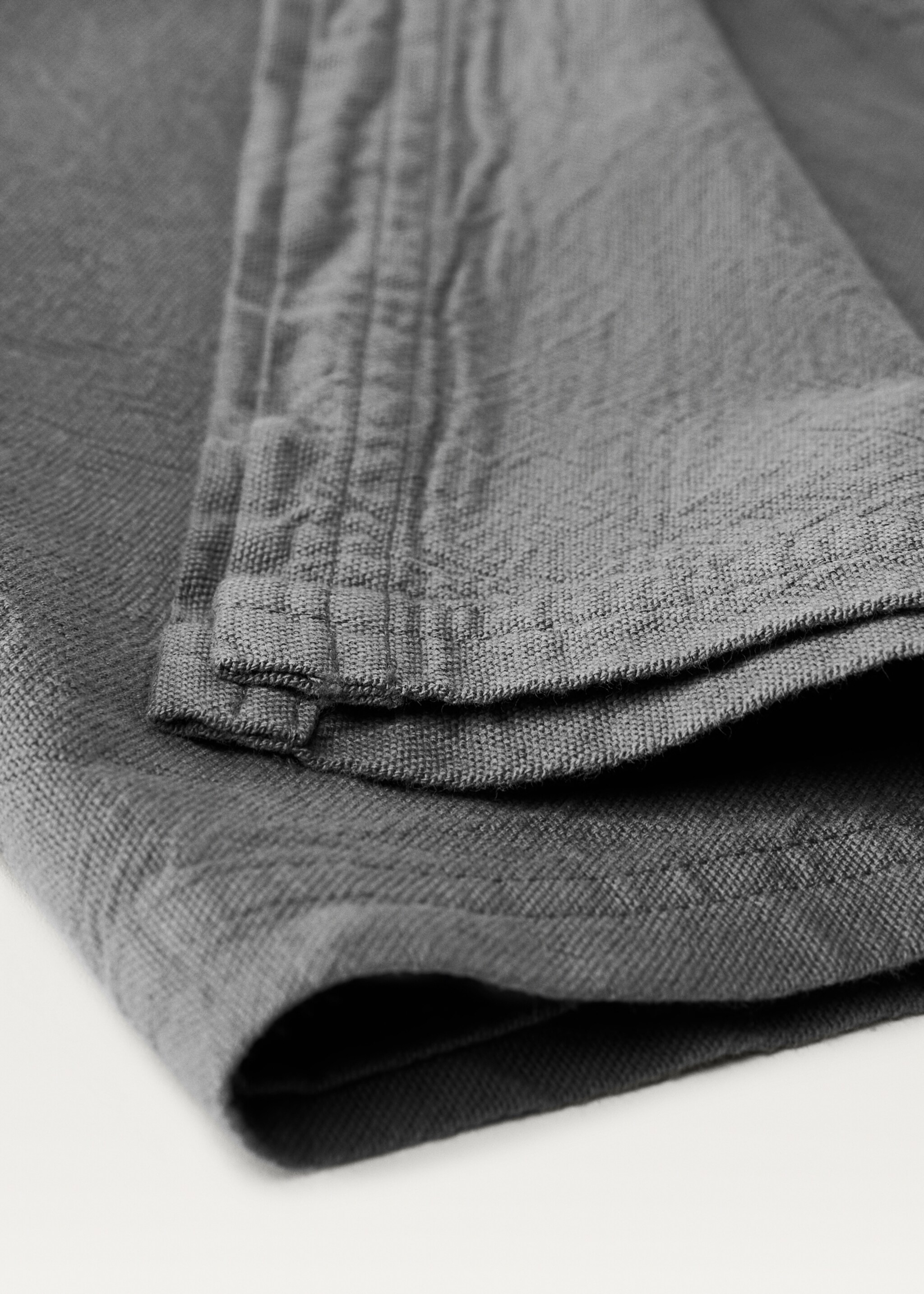 Serviettes de table coton garment-dyed - Détail de l'article 2