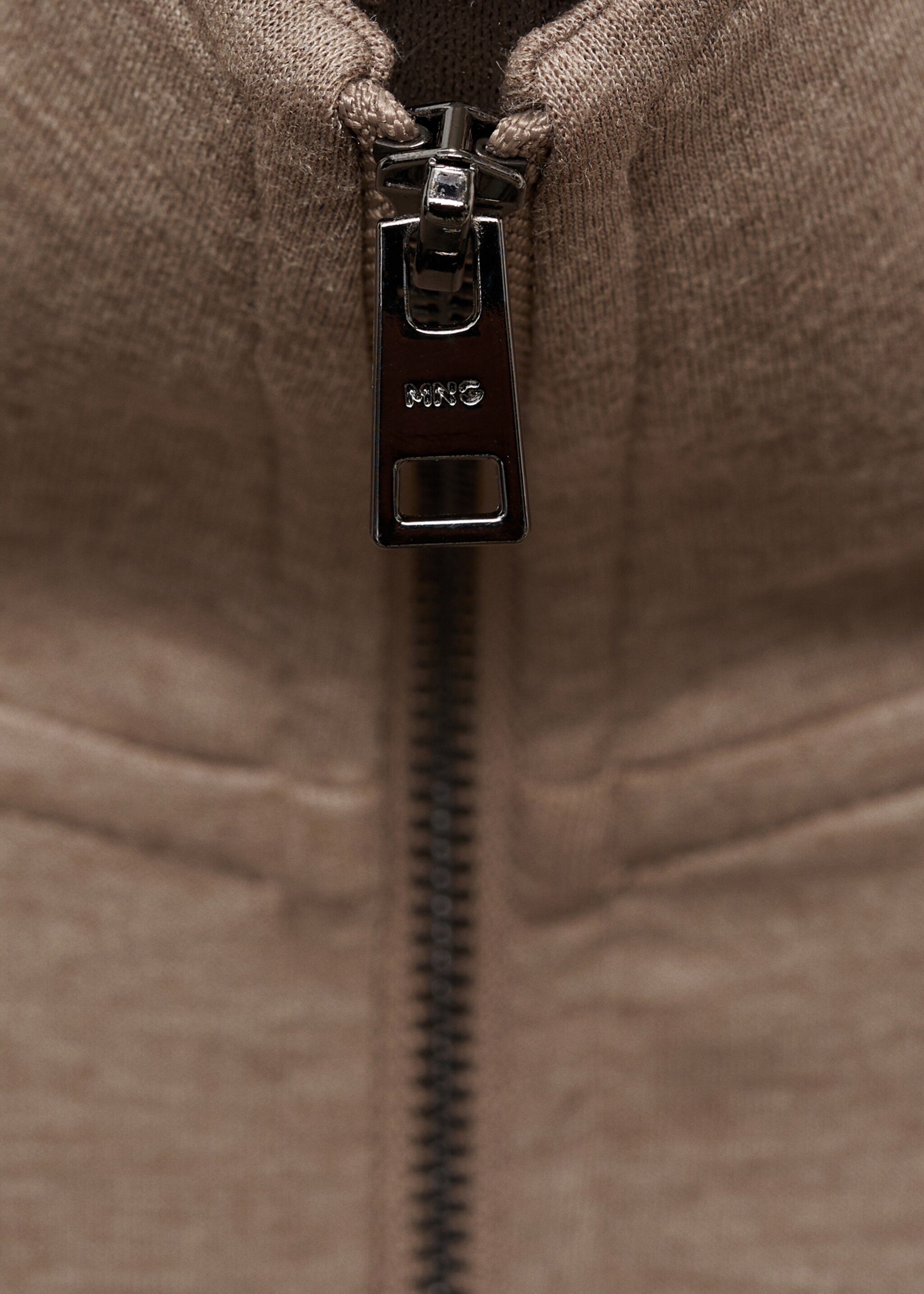 Regular-fit zip-neck sweatshirt - Details of the article 8