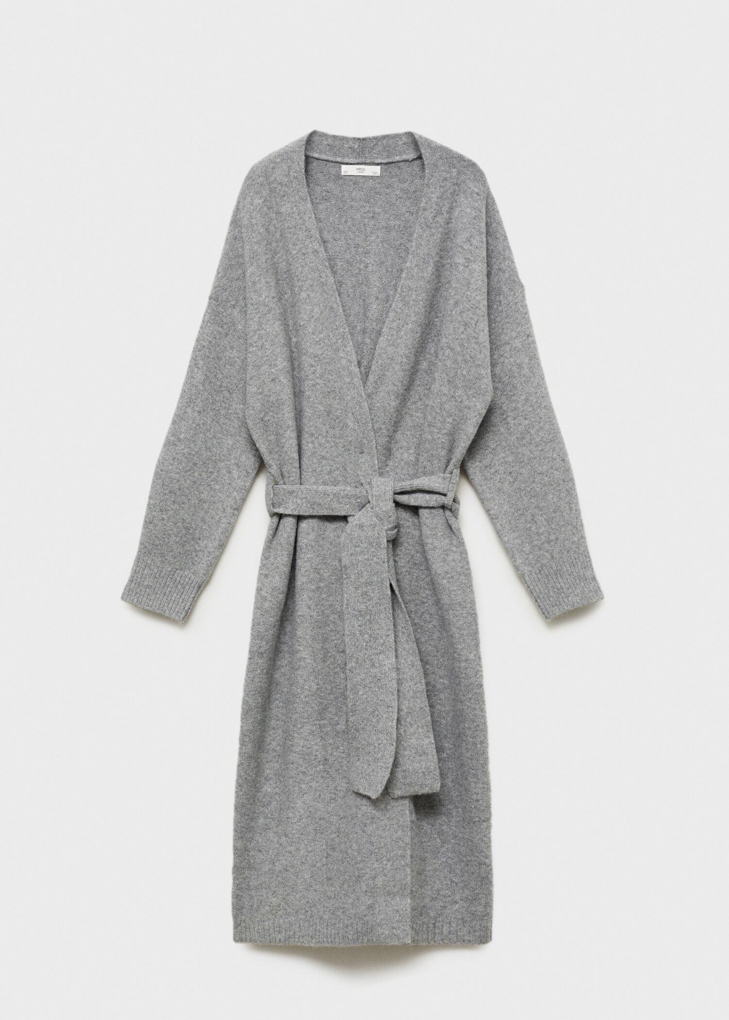 Long knitted cardigan - Article without model