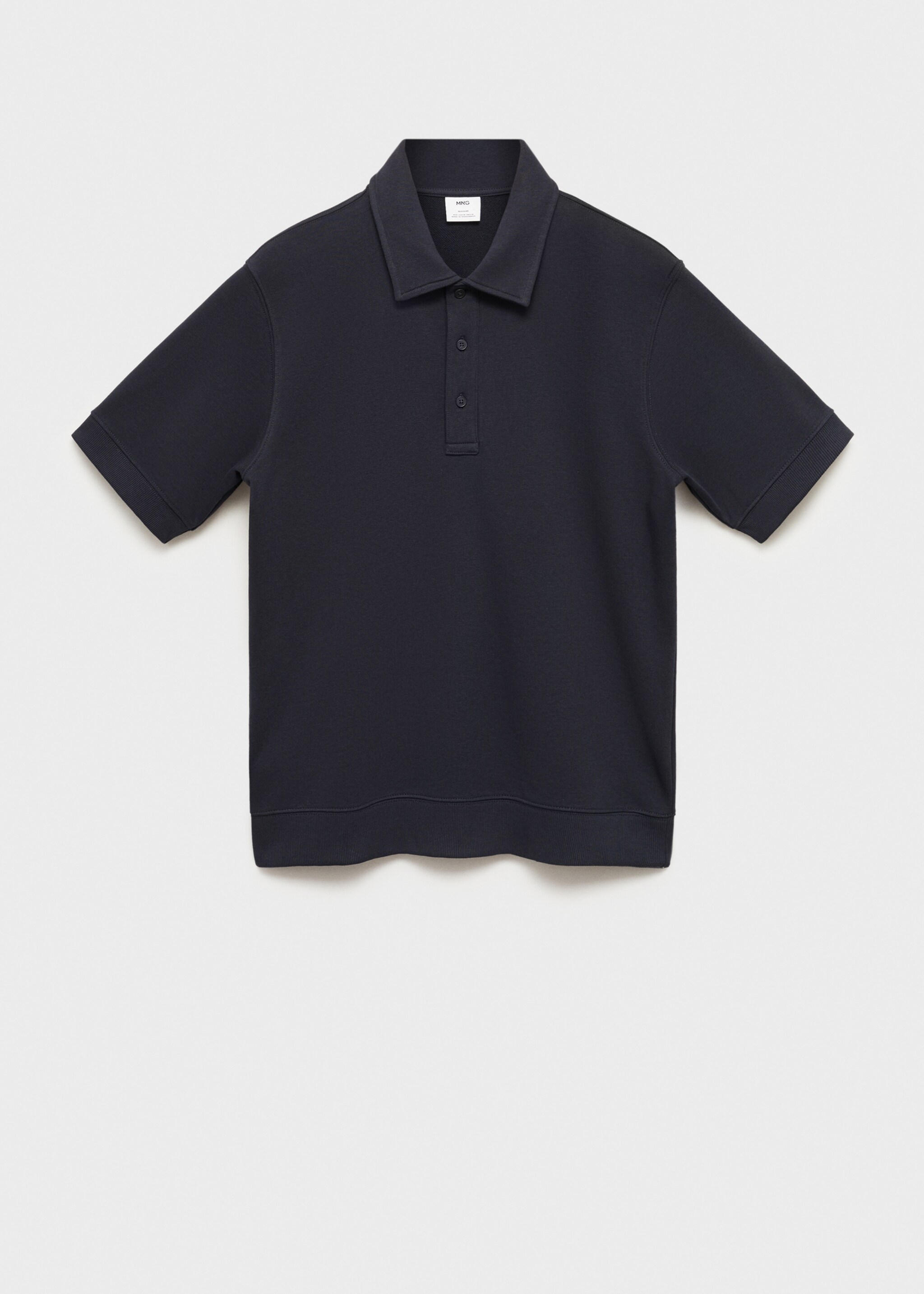 Regular-fit cotton polo shirt - Article without model