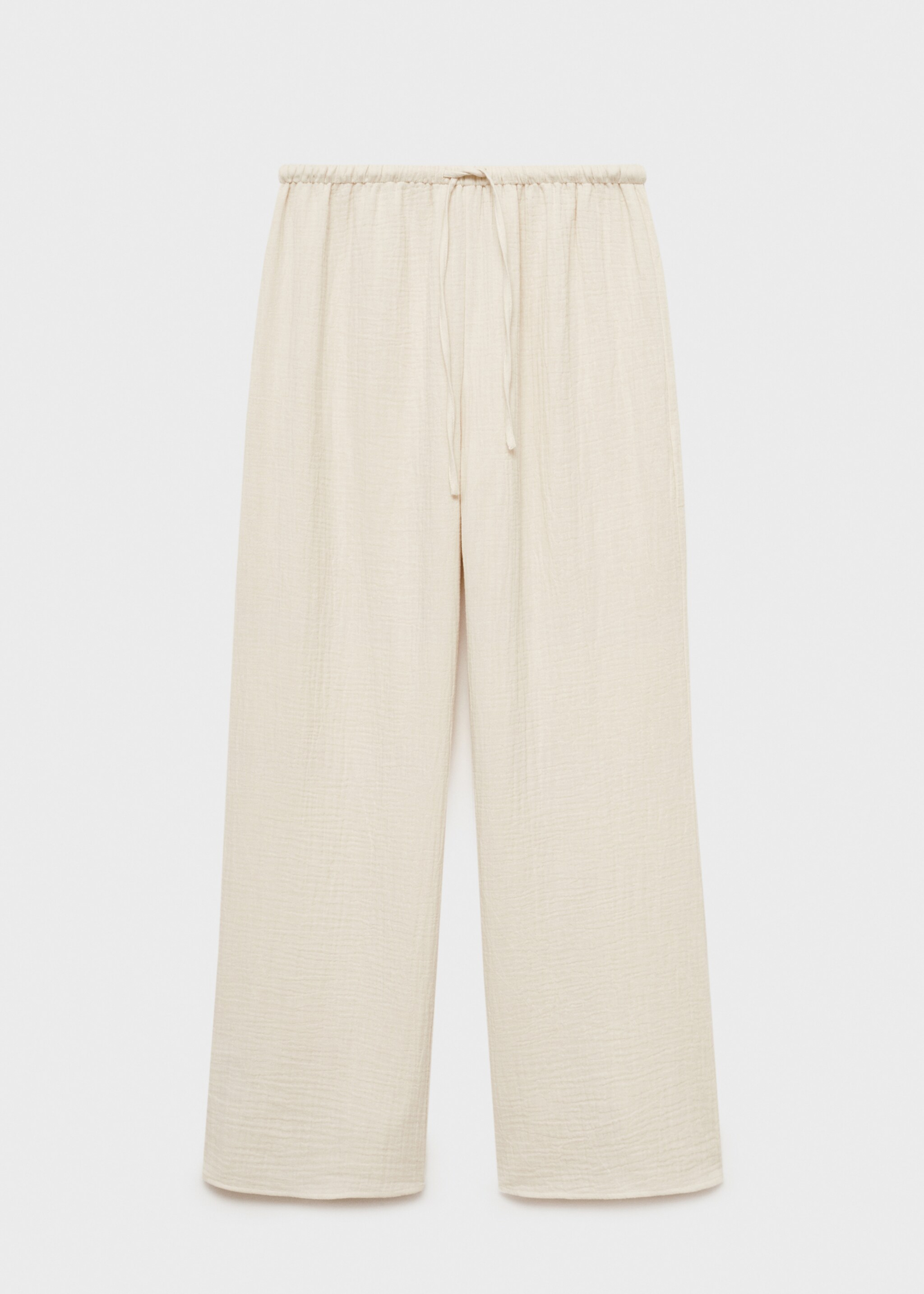 Pantalon de pyjama coton uni - Article sans modèle
